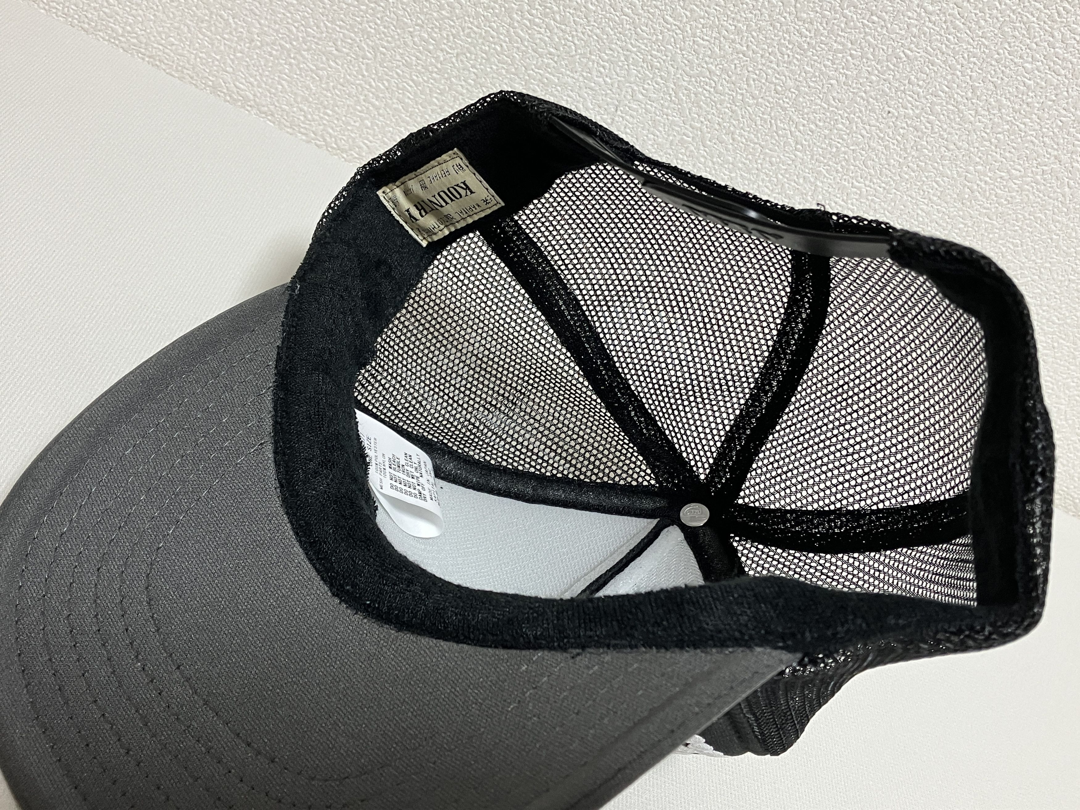Kapital kapital kountry pearl clutcher truck cap hat black gray Size ONE SIZE - 4 Thumbnail