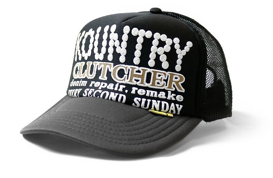 Kapital kapital kountry pearl clutcher truck cap hat black gray Size ONE SIZE - 6 Thumbnail