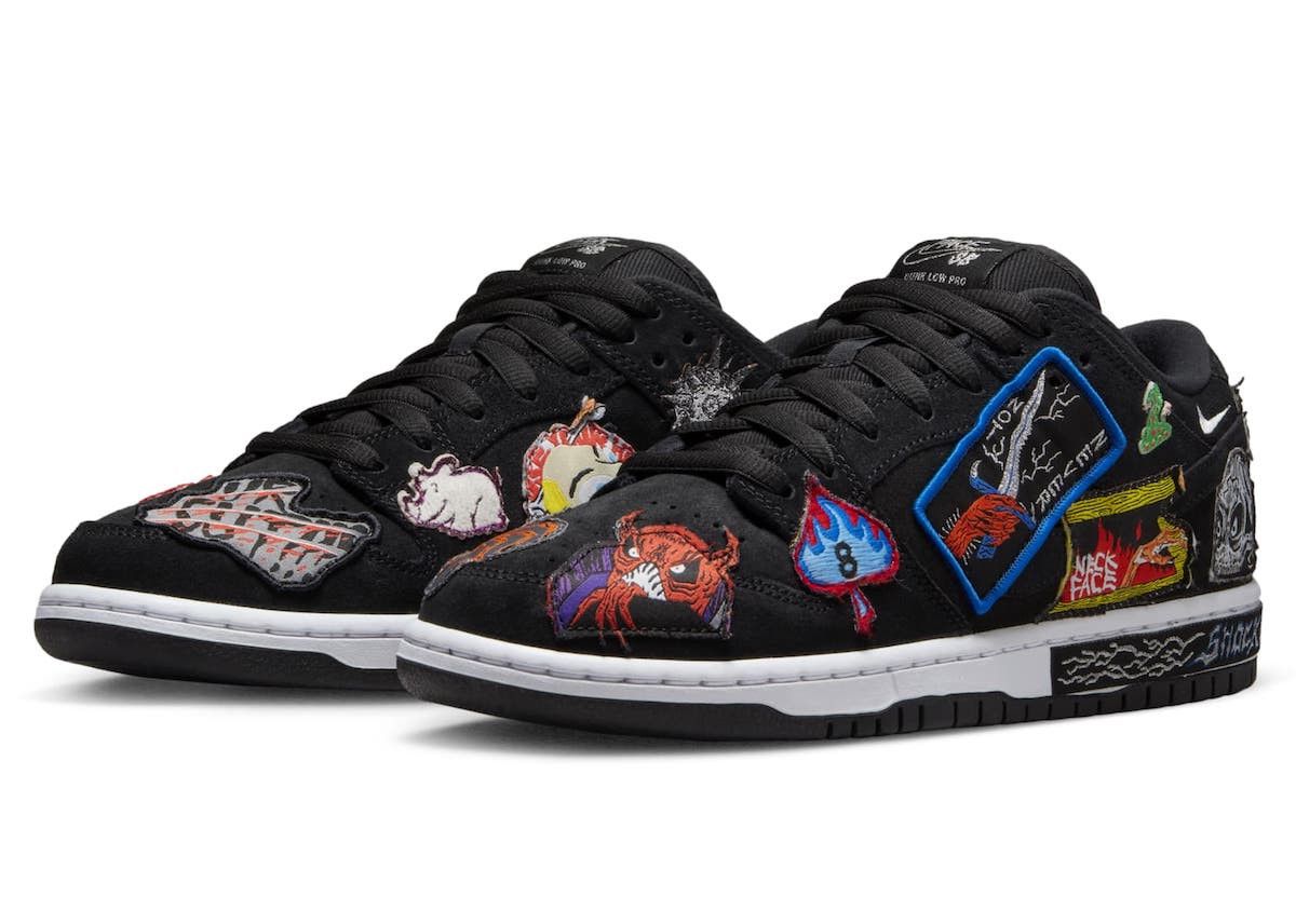 Neckface × Nike Nike SB Dunk Low OG QS Nasty Neckface DQ4488 001 - Size 8 Size US 8 / EU 41 - 1 Thumbnail