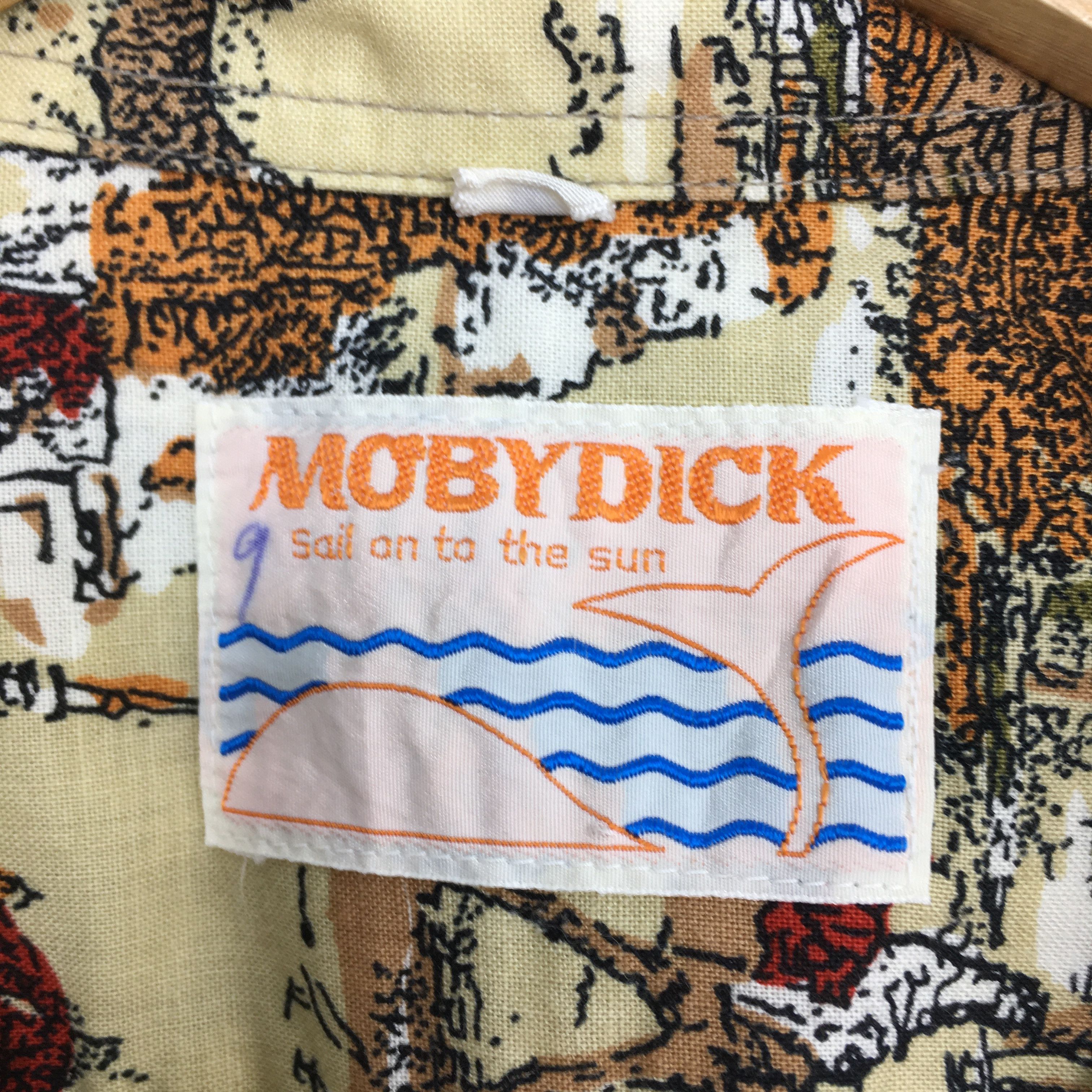 Designer × Vintage Vintage 90s Mobydick Egypt Monument Casual Shirt Large Size US L / EU 52-54 / 3 - 5 Thumbnail