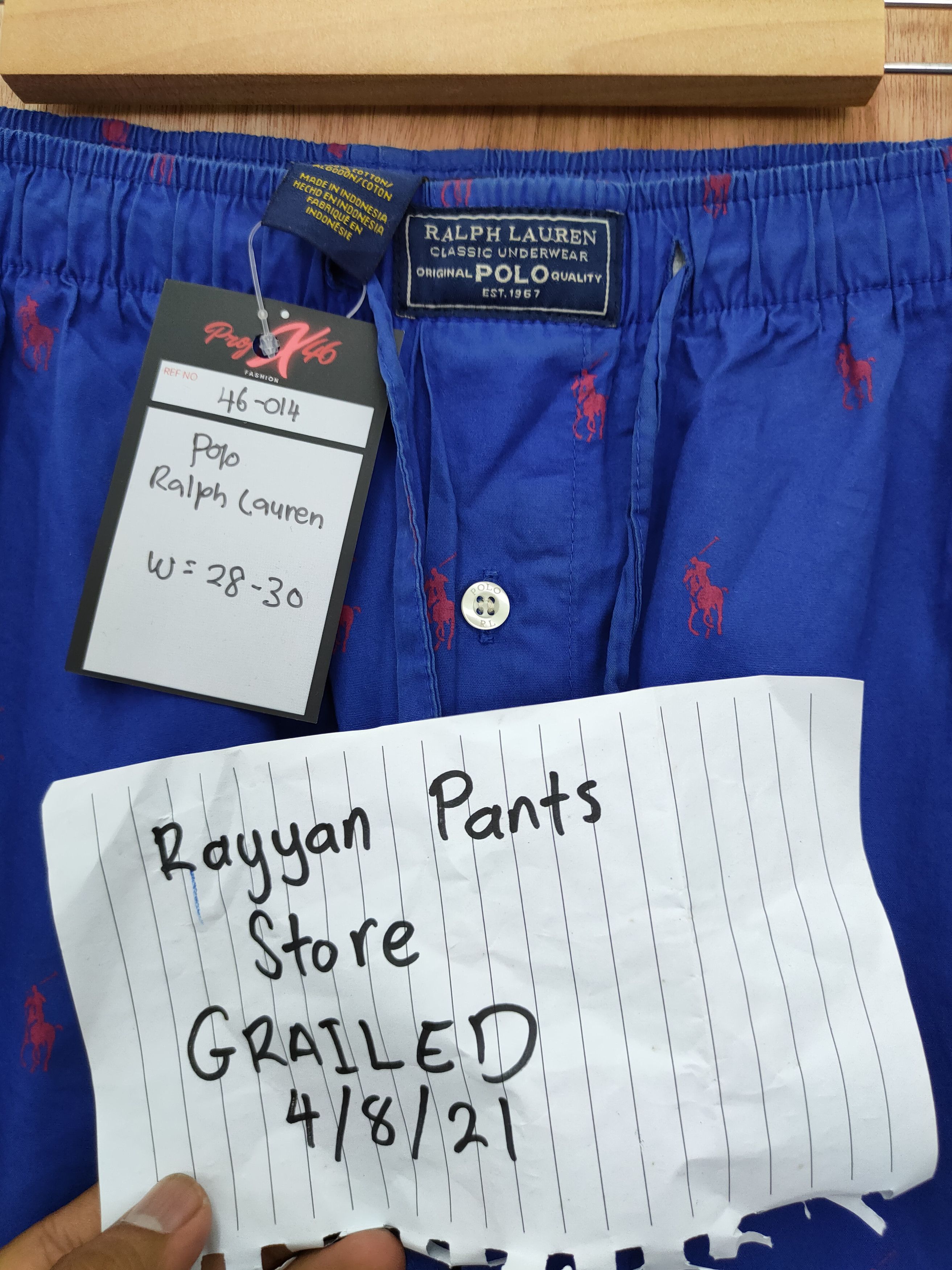 Polo Ralph Lauren DL Polo Ralph Lauren classic underwear pants #46-014 Size US 28 / EU 44 - 4 Thumbnail
