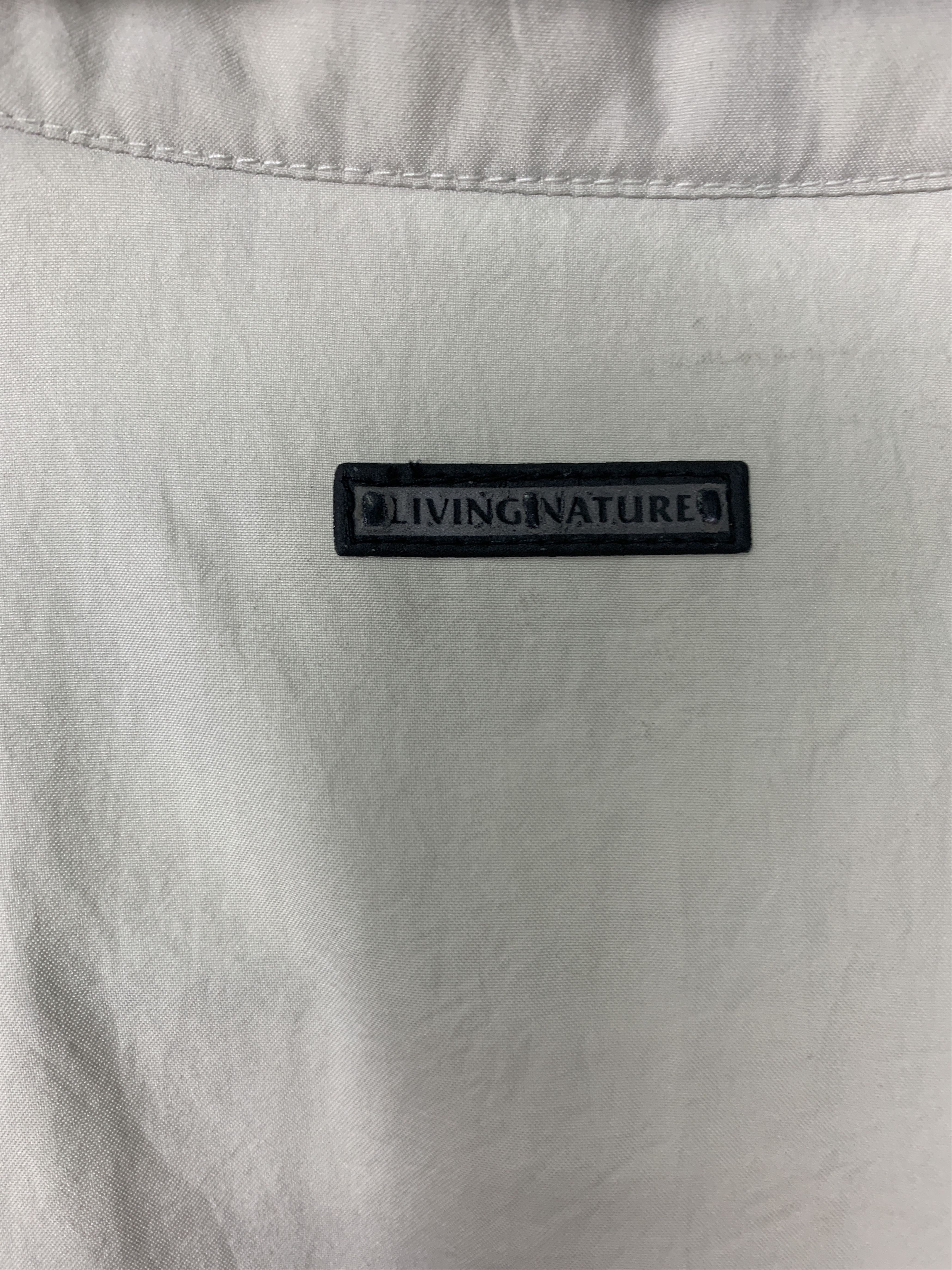 Japanese Brand Vintage LIVING NATURE Zip Up Jacket Size US M / EU 48-50 / 2 - 8 Thumbnail