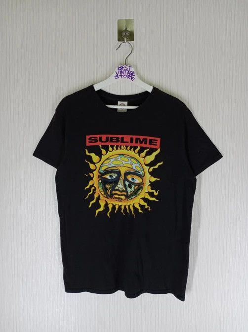 Band Tees Vintage Sublime Sun Band T-shirt Size US M / EU 48-50 / 2 - 5 Thumbnail