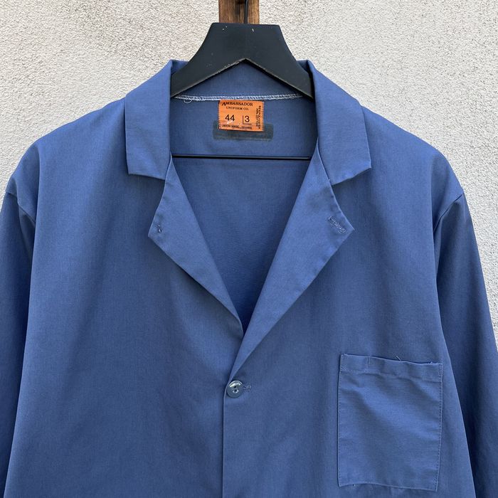 Vintage Vintage Ambassador Uniform Co. Twill Factory Coat UNION