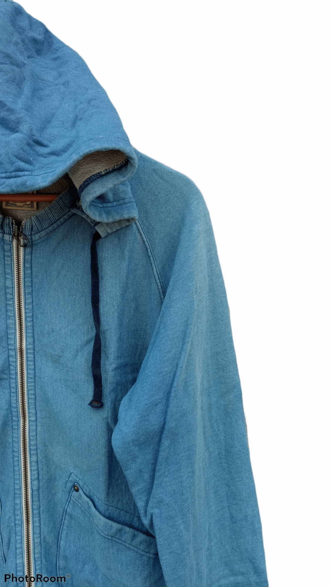 Indigo × Japanese Brand × Vintage 🔥🔥Houston Indigo Dye Hoodie Jacket Size US L / EU 52-54 / 3 - 10 Thumbnail