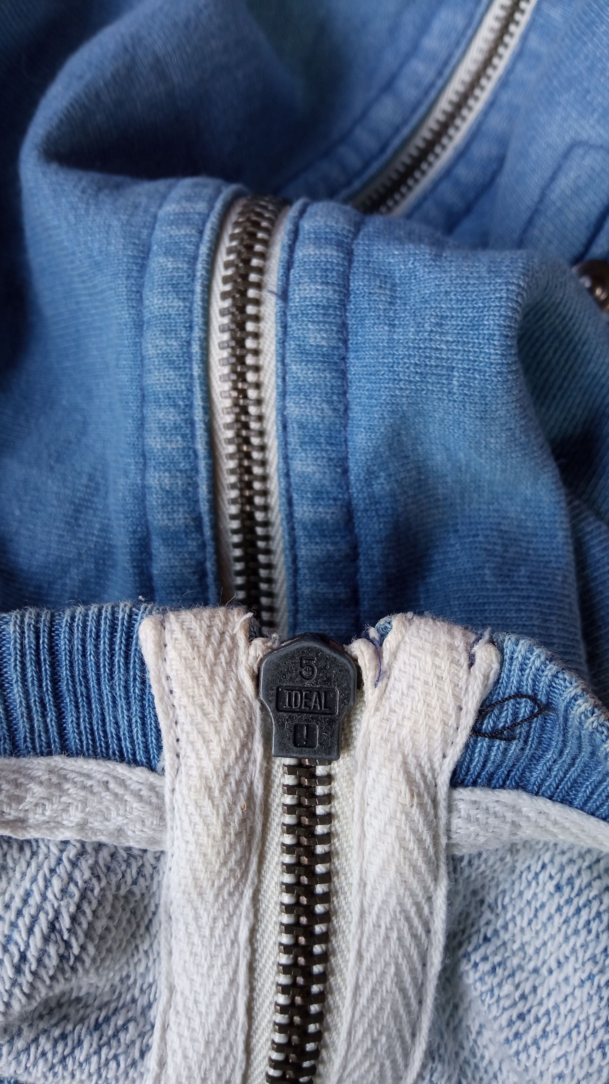 Indigo × Japanese Brand × Vintage 🔥🔥Houston Indigo Dye Hoodie Jacket Size US L / EU 52-54 / 3 - 21 Thumbnail