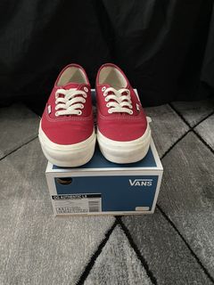 Vans vault chili outlet red