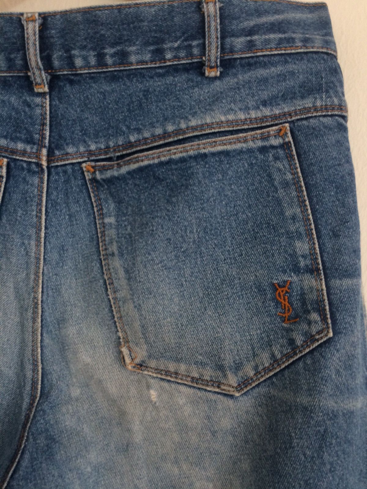 Vintage × Yves Saint Laurent 🔥🔥Vintage YSL Yves Saint Laurent Jeans Denim Size US 34 / EU 50 - 13 Thumbnail