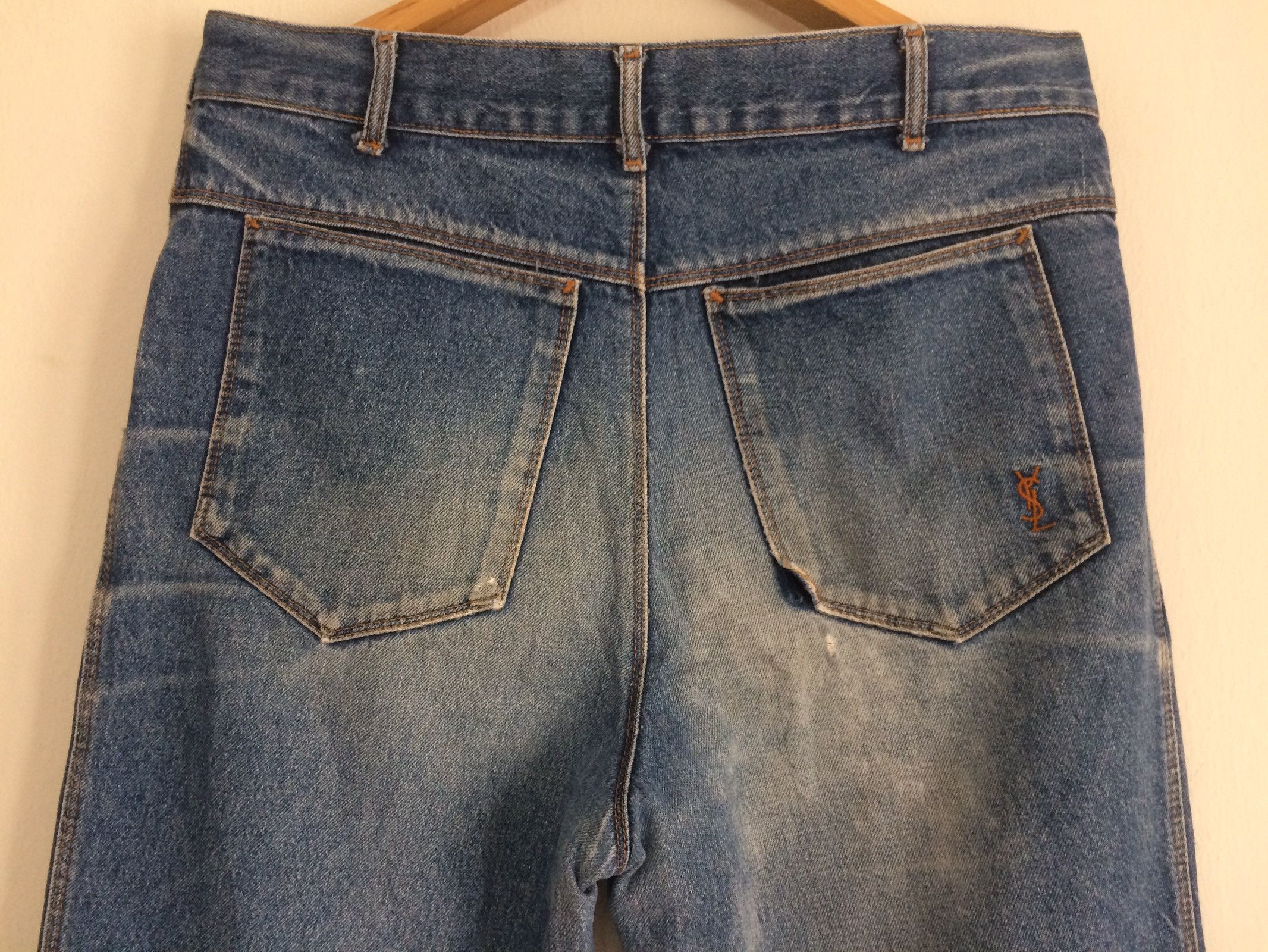 Vintage × Yves Saint Laurent 🔥🔥Vintage YSL Yves Saint Laurent Jeans Denim Size US 34 / EU 50 - 15 Thumbnail