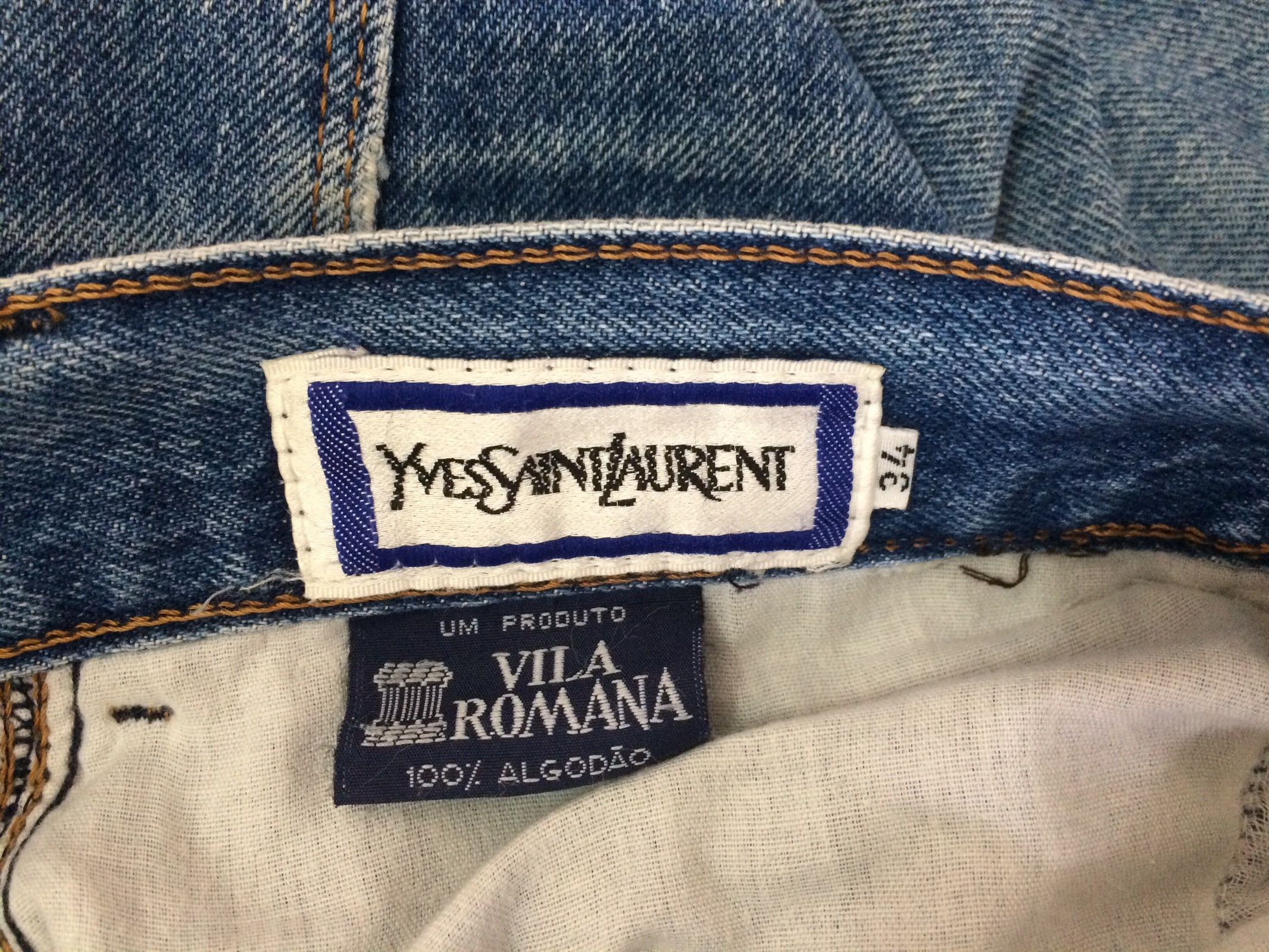 Vintage × Yves Saint Laurent 🔥🔥Vintage YSL Yves Saint Laurent Jeans Denim Size US 34 / EU 50 - 17 Thumbnail