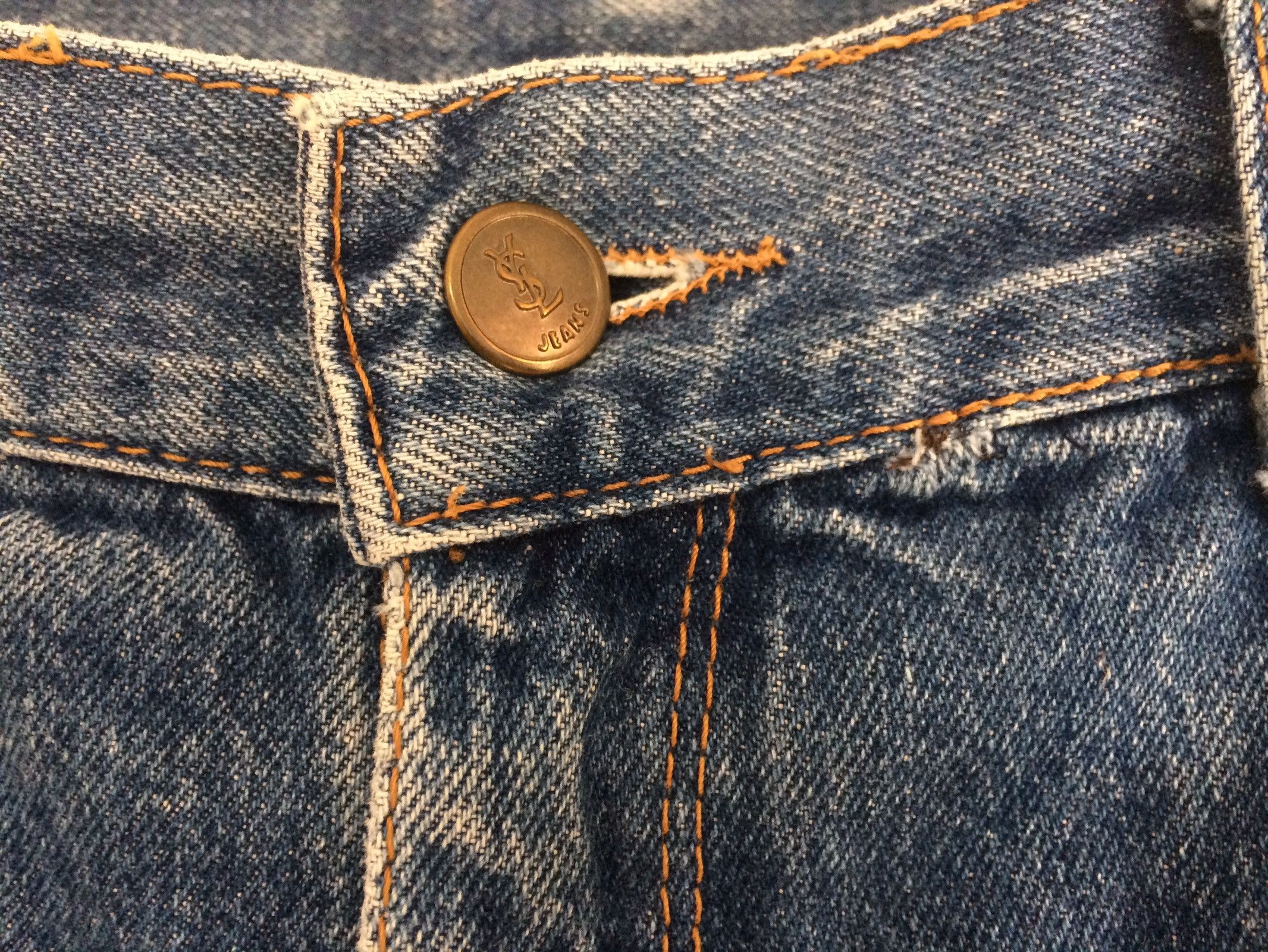Vintage × Yves Saint Laurent 🔥🔥Vintage YSL Yves Saint Laurent Jeans Denim Size US 34 / EU 50 - 10 Thumbnail