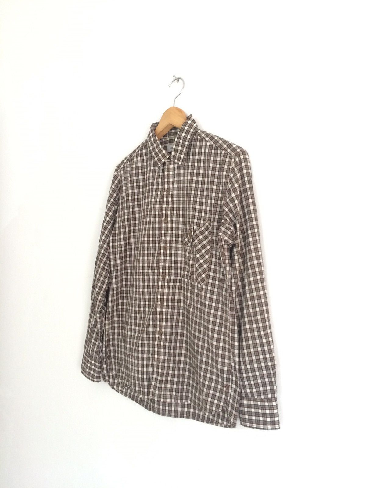 Japanese Brand × Nonnative × Vintage 🔥🔥Nonnative Plaid Checkered LS Shirt Size US S / EU 44-46 / 1 - 4 Thumbnail