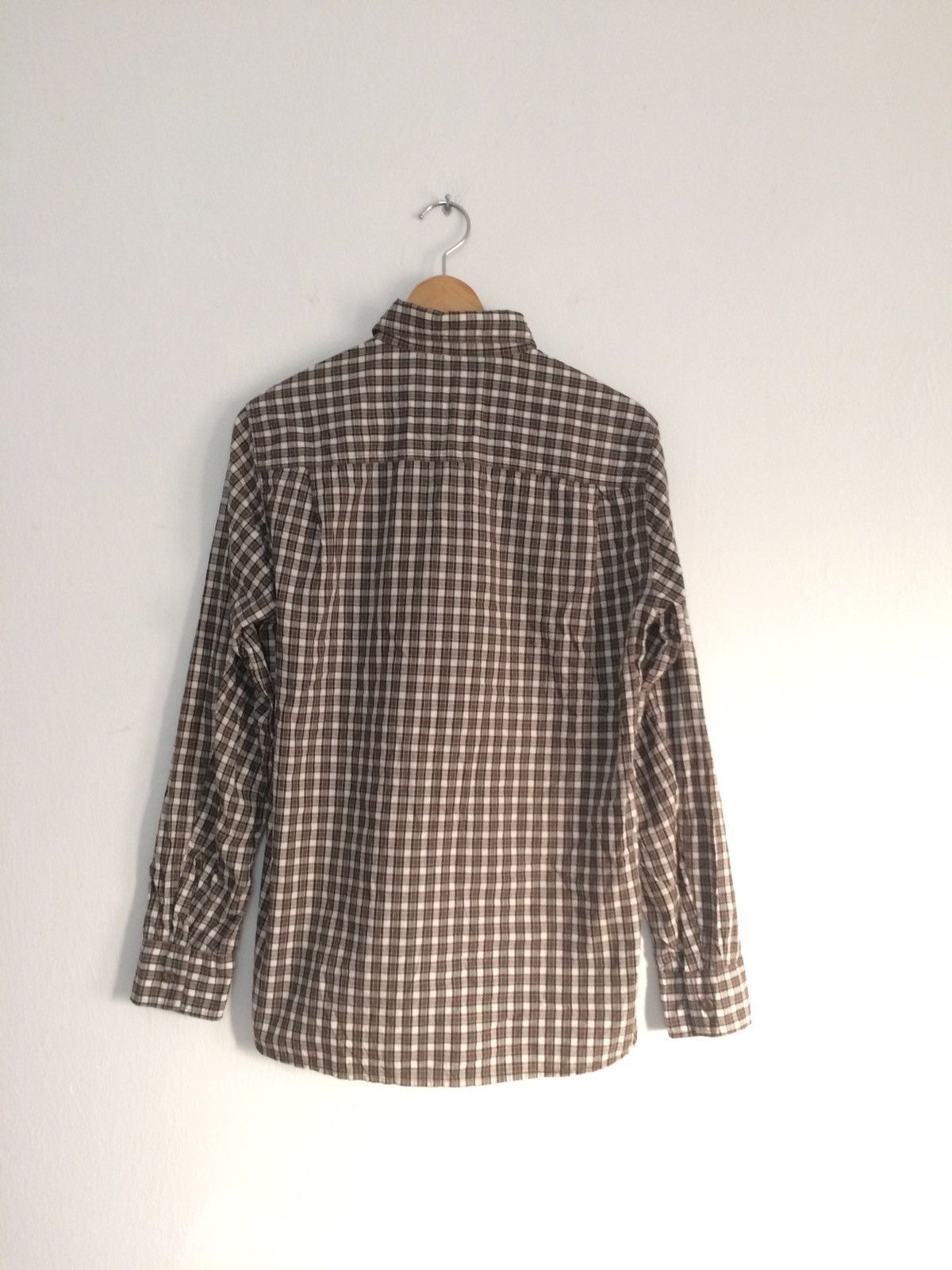 Japanese Brand × Nonnative × Vintage 🔥🔥Nonnative Plaid Checkered LS Shirt Size US S / EU 44-46 / 1 - 2 Thumbnail