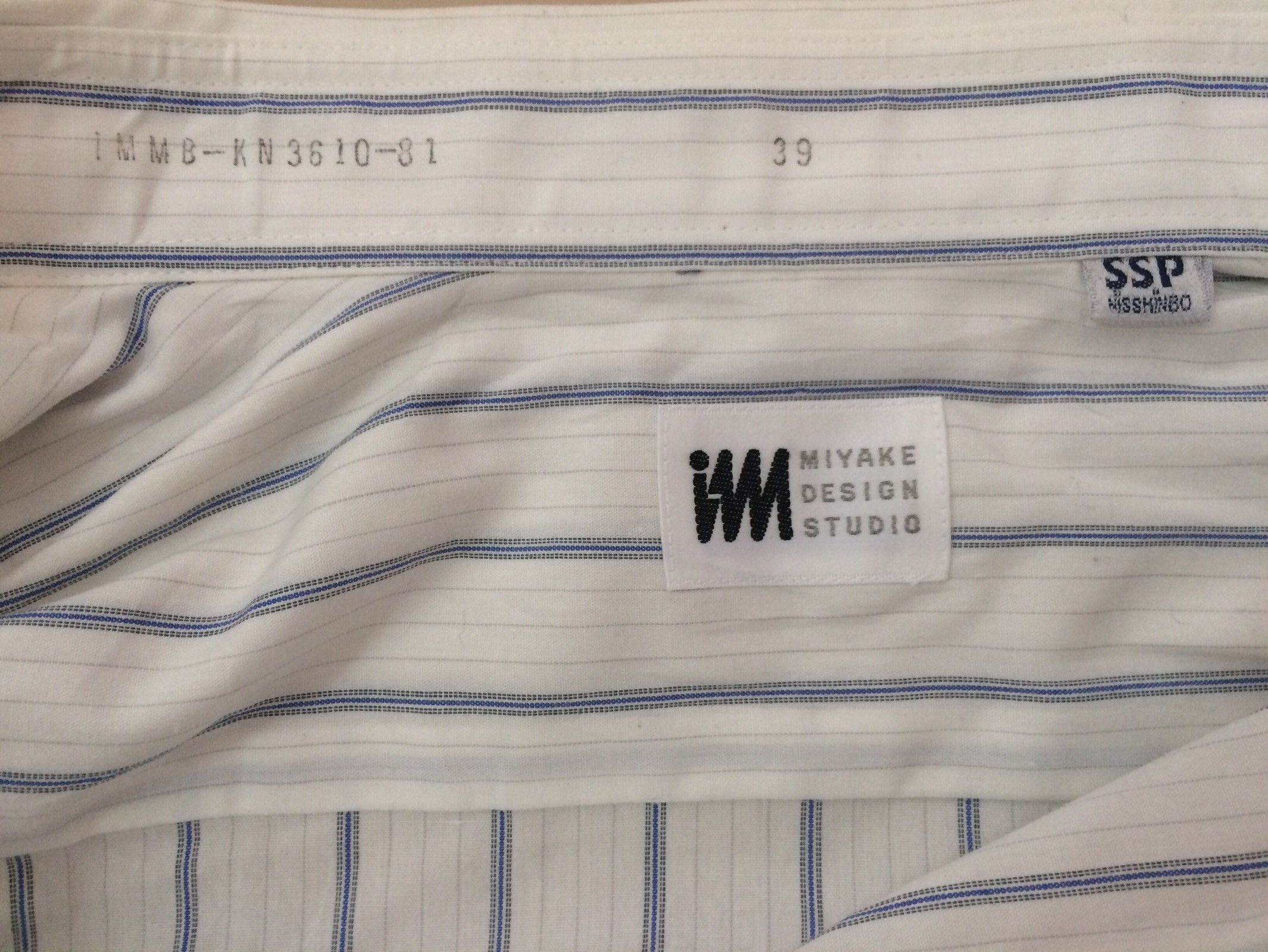 Issey Miyake × Vintage 🔥🔥Vintage Issey Miyake IM Miyake Design Studio Shirt Size US M / EU 48-50 / 2 - 6 Thumbnail