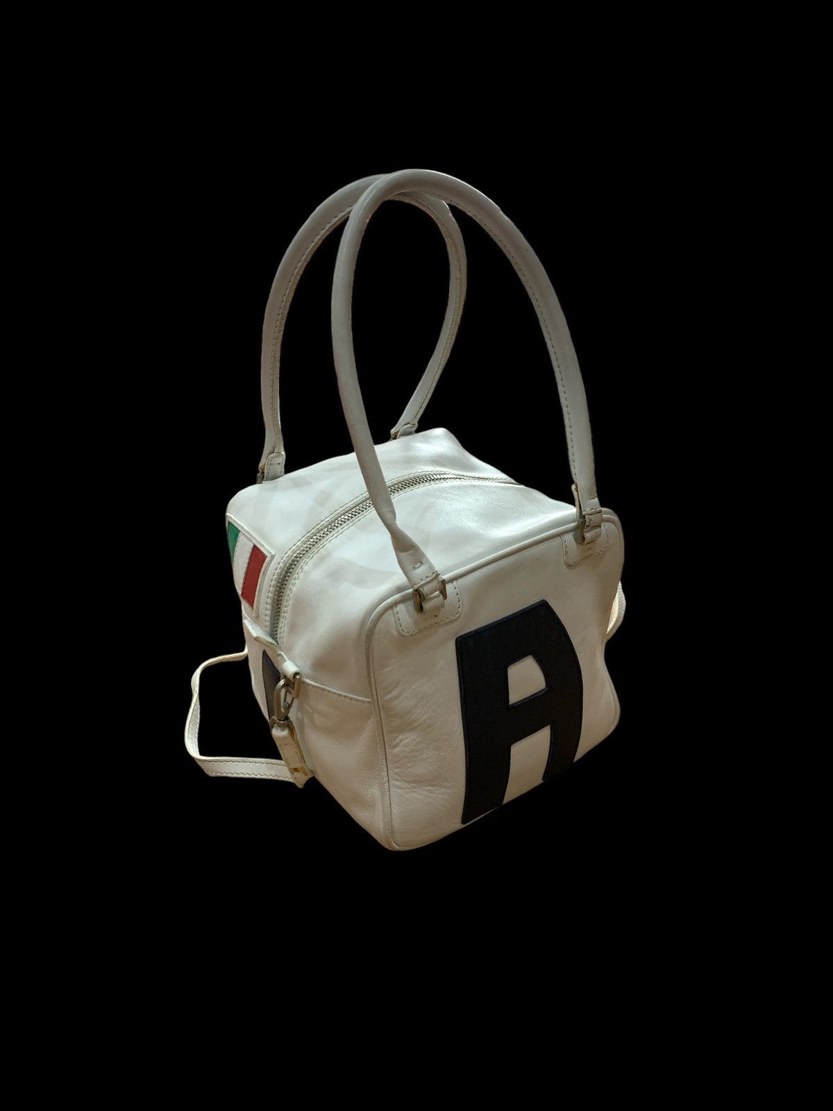 Vintage GILLI FIAT CUBE LEATHER MINI SHOULDER BAG Size ONE SIZE - 3 Thumbnail