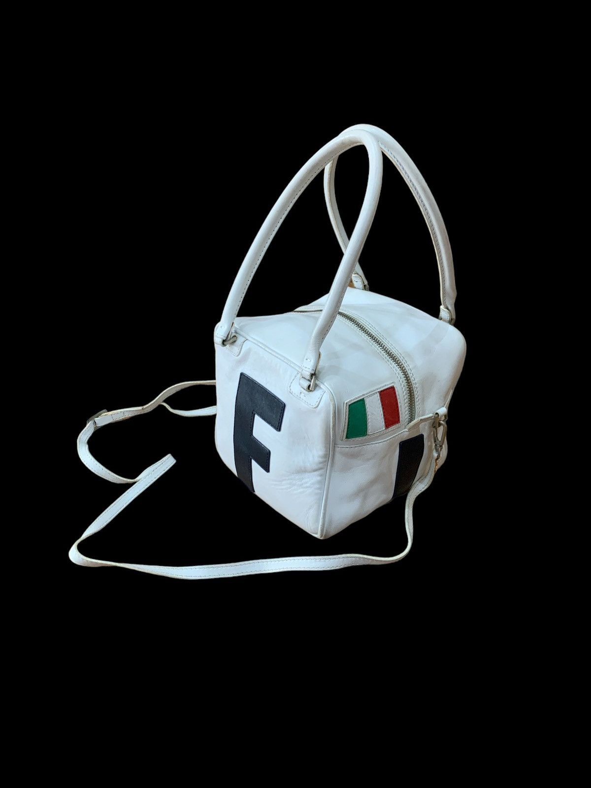 Vintage GILLI FIAT CUBE LEATHER MINI SHOULDER BAG Size ONE SIZE - 2 Thumbnail