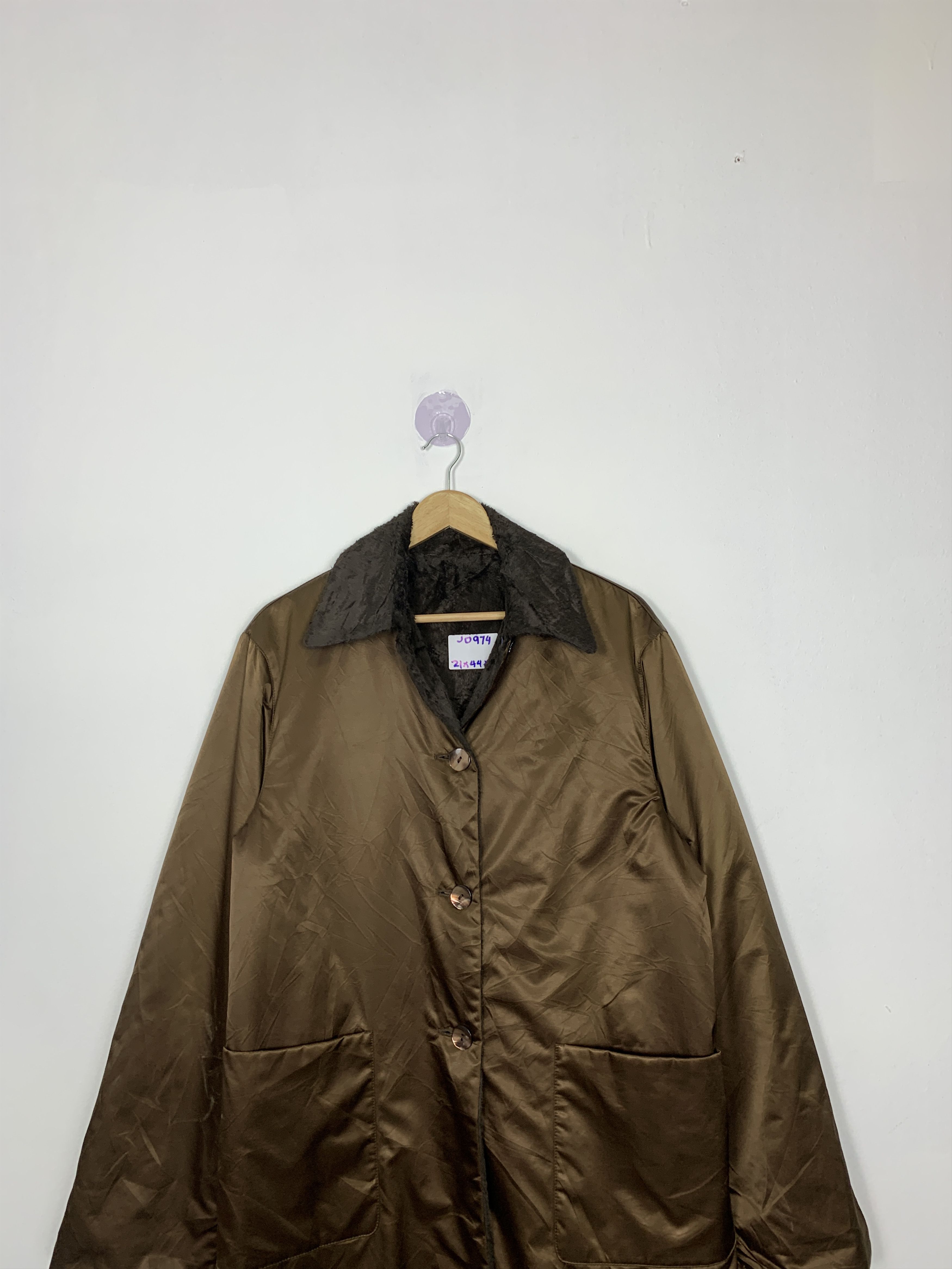 Vintage Vintage FOSMA Reversible Fleece Lining Jacket J0974 Size S / US 4 / IT 40 - 3 Thumbnail