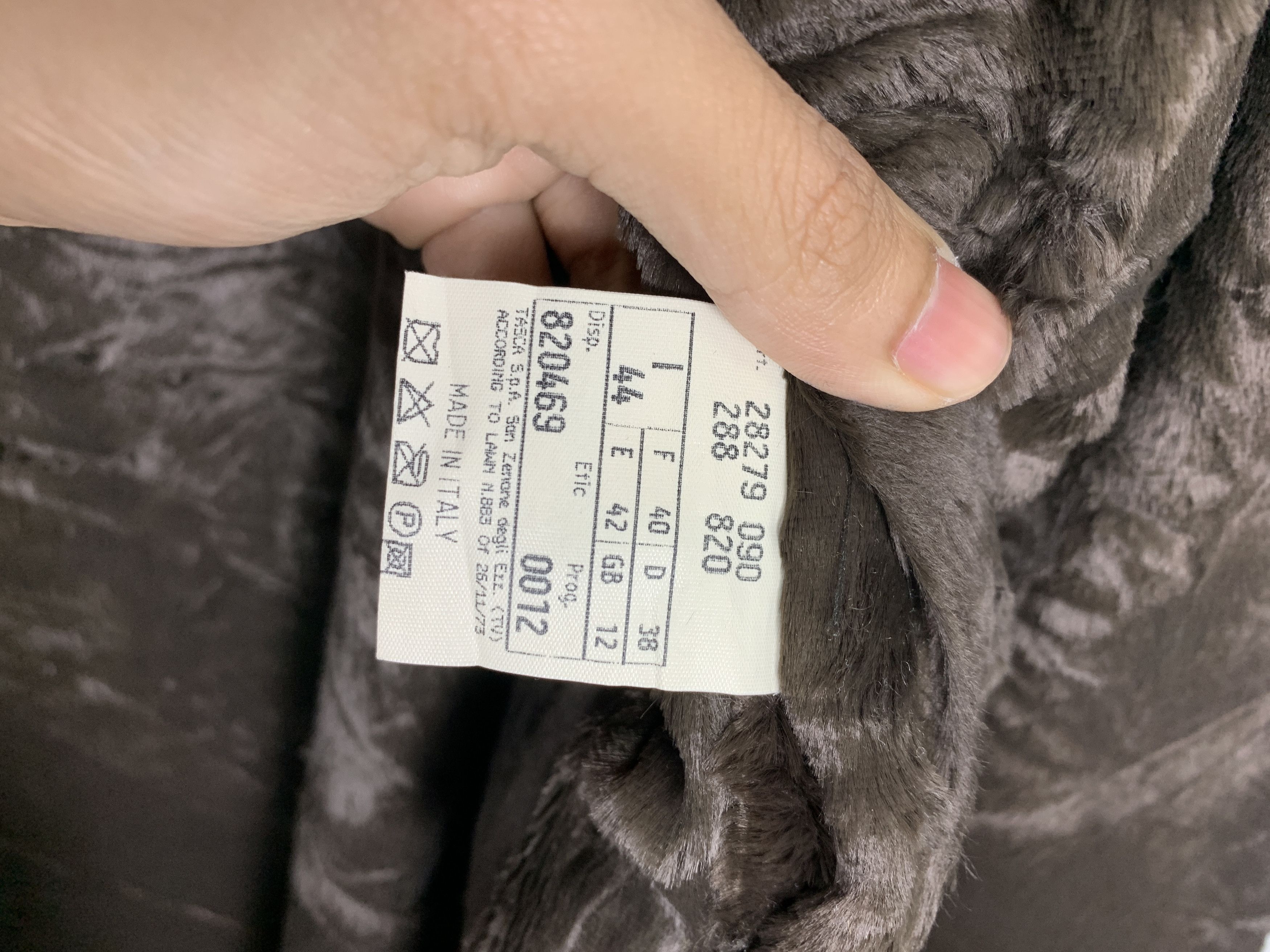 Vintage Vintage FOSMA Reversible Fleece Lining Jacket J0974 Size S / US 4 / IT 40 - 13 Thumbnail