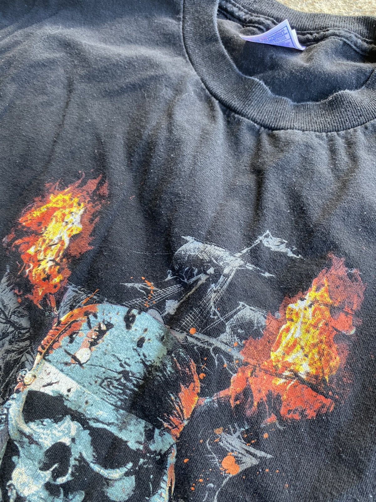 Disney × Vintage Vintage Y2K Pirates Of The Caribbean Movie Tee Shirt Size US L / EU 52-54 / 3 - 6 Thumbnail