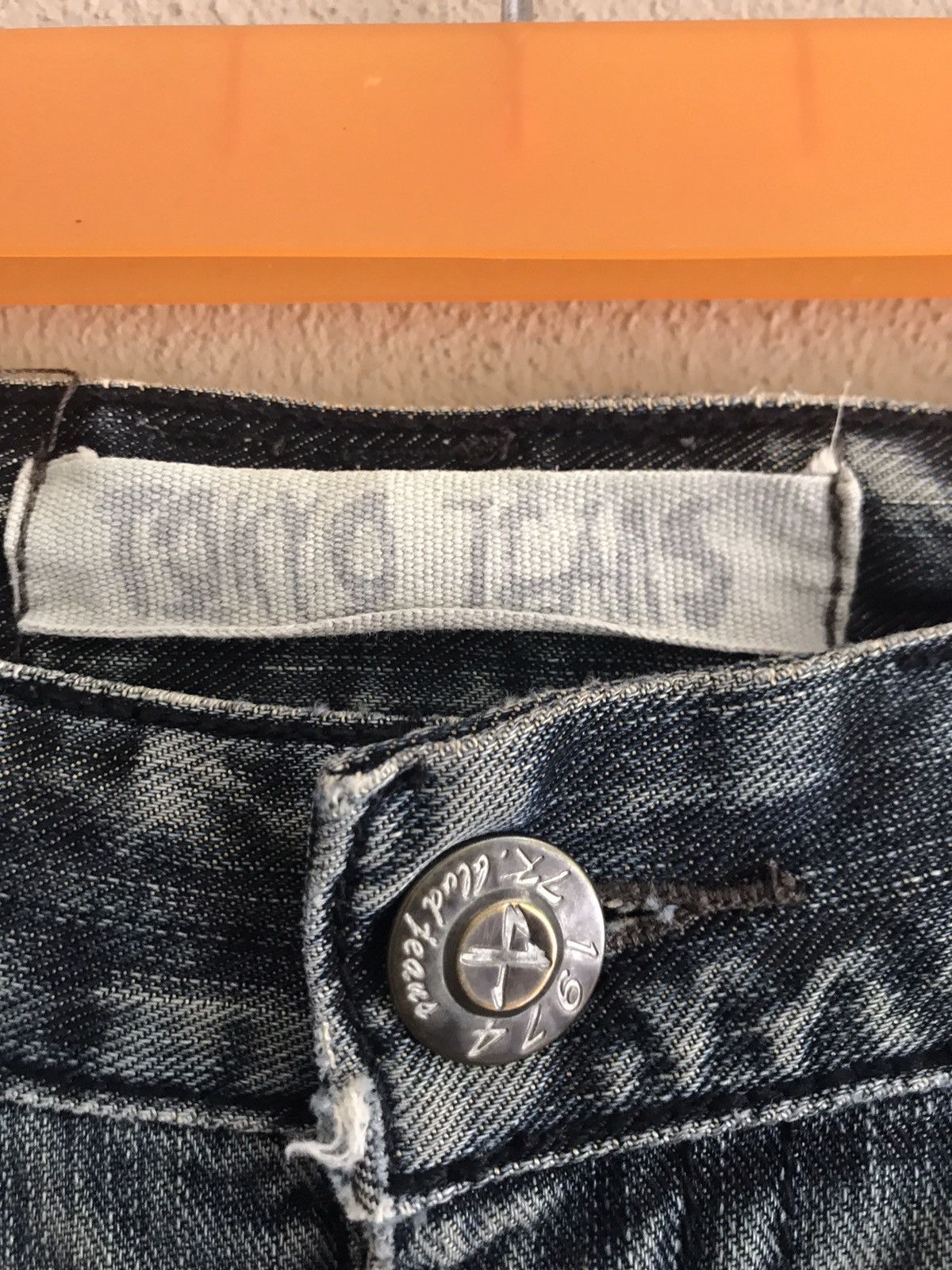 Japanese Brand Tokyo Boulevard distessed style jeans Size US 33 - 8 Thumbnail