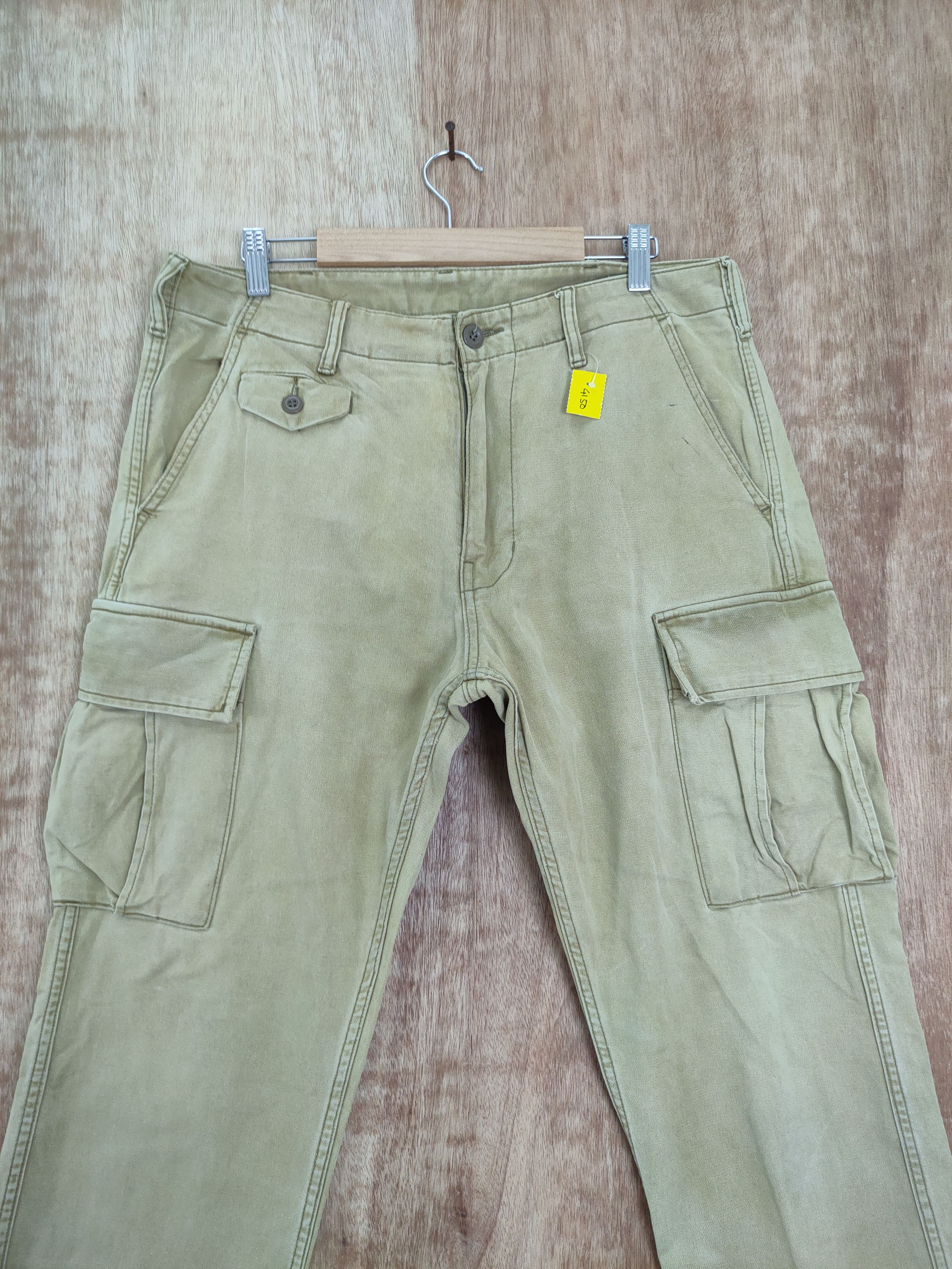 Avirex Avirex japan streetwear multipocket cargo pants #4150 Size US 32 / EU 48 - 4 Thumbnail