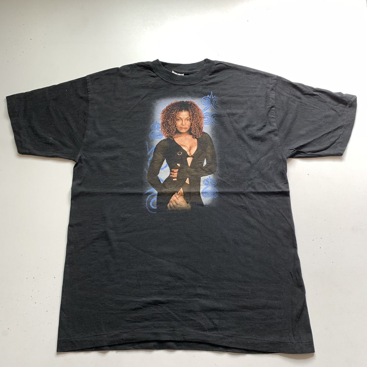Rap Tees Vintage 90s 1998 Janet Jackson Tour Graphic T Shirt XL Rare Size US XL / EU 56 / 4 - 1 Thumbnail
