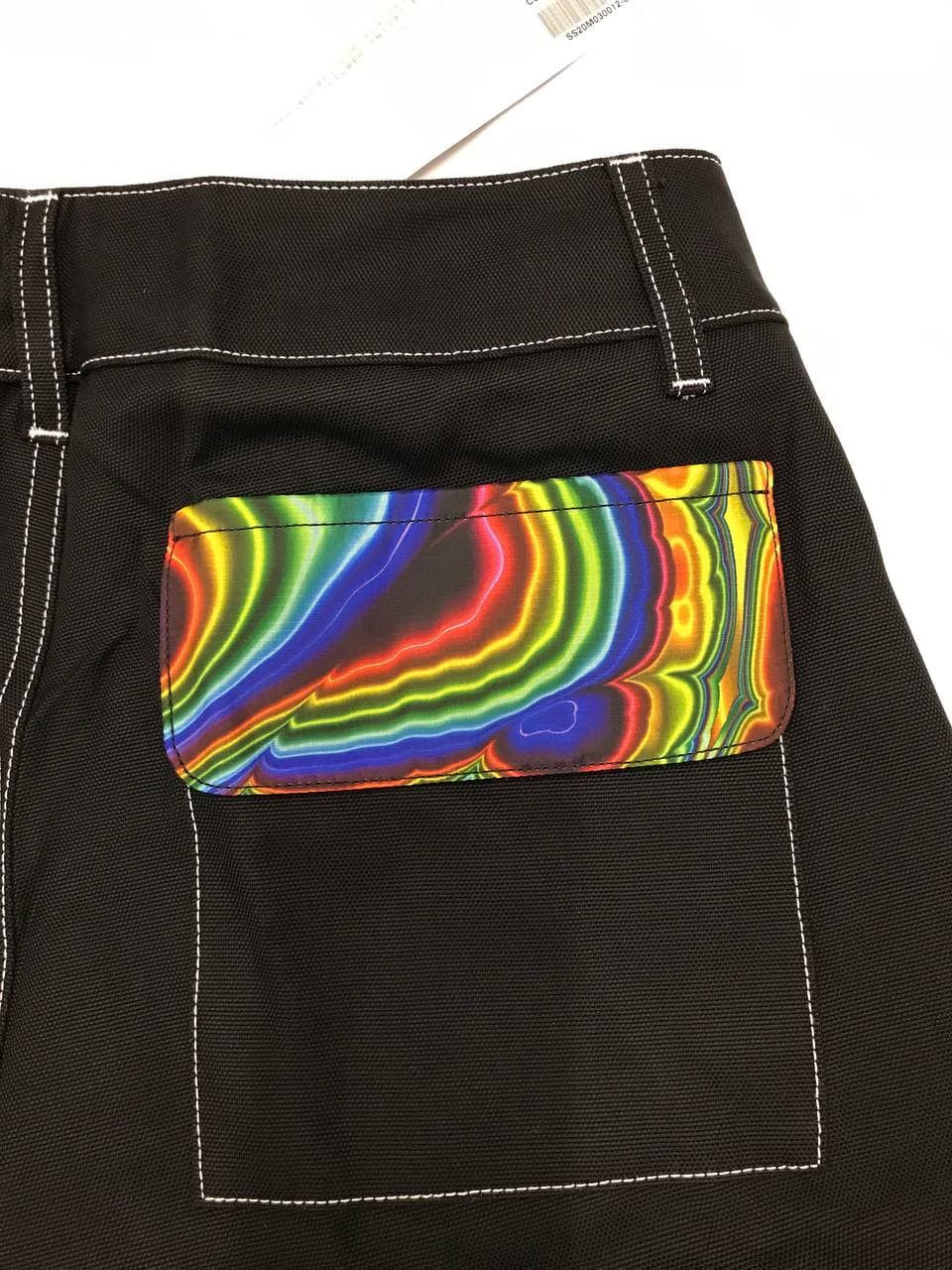 GCDS GCDS Black Acid Cargo Pants Size S (0302) Size US 30 / EU 46 - 10 Thumbnail