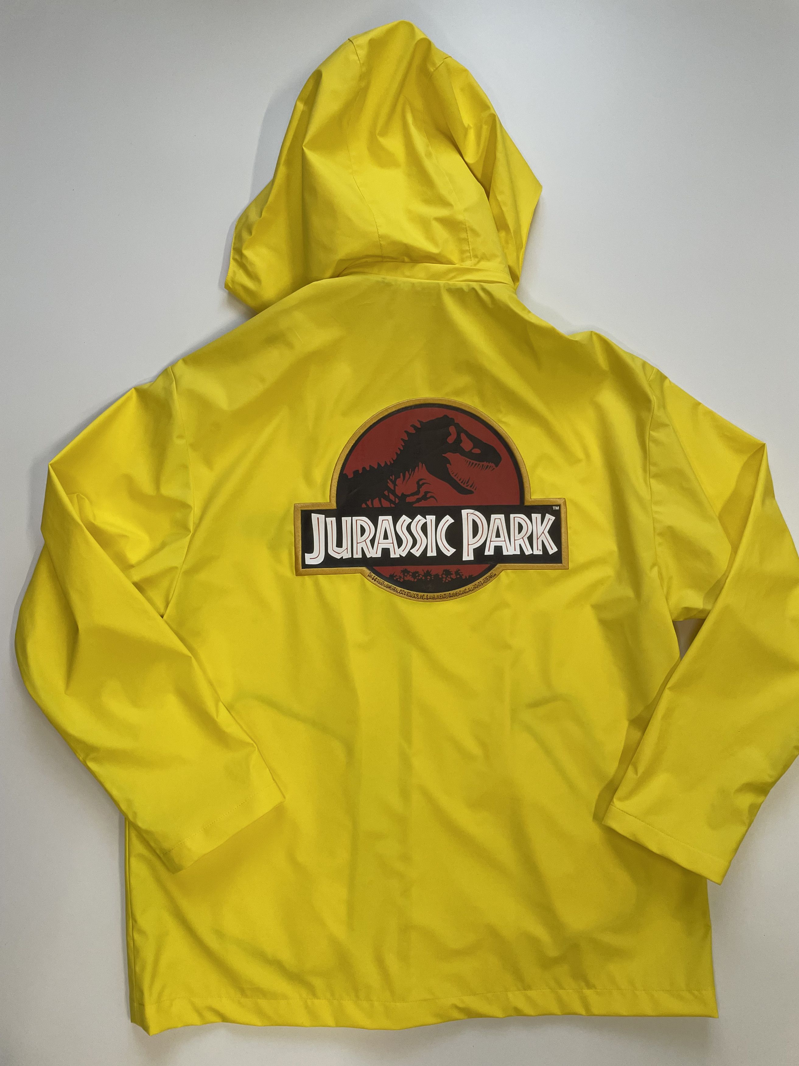 image of Gcds X Jurassic Park Raincoat Size M (0300) in Yellow, Men's