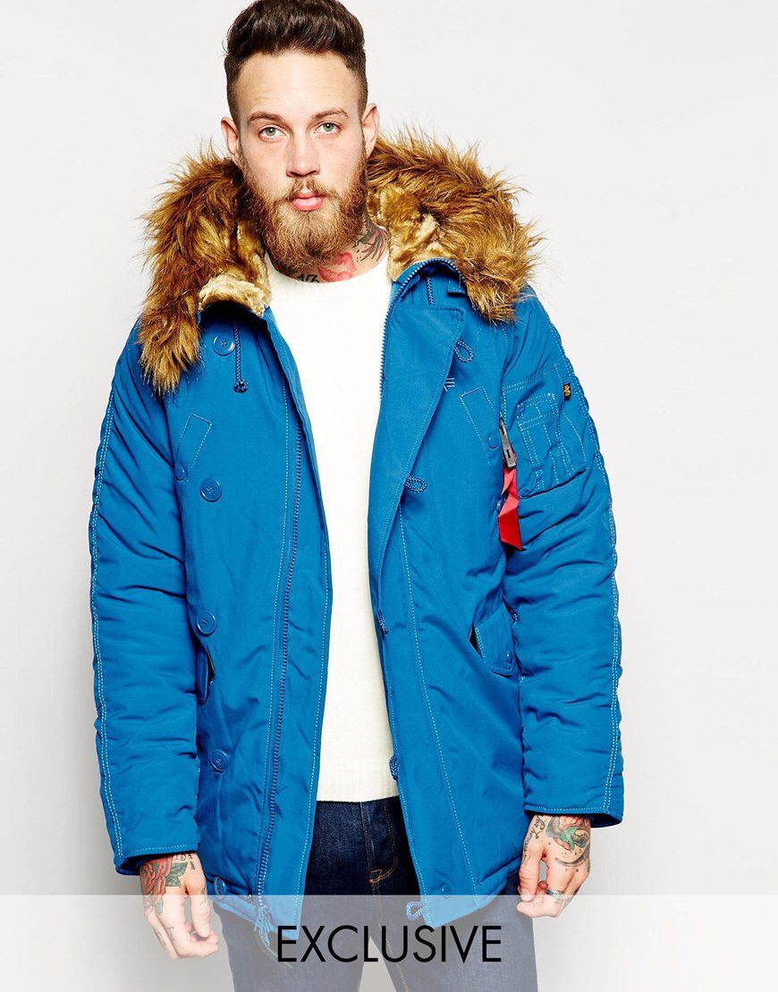 Alpha Industries x ASOS N-3B Explorer Parka