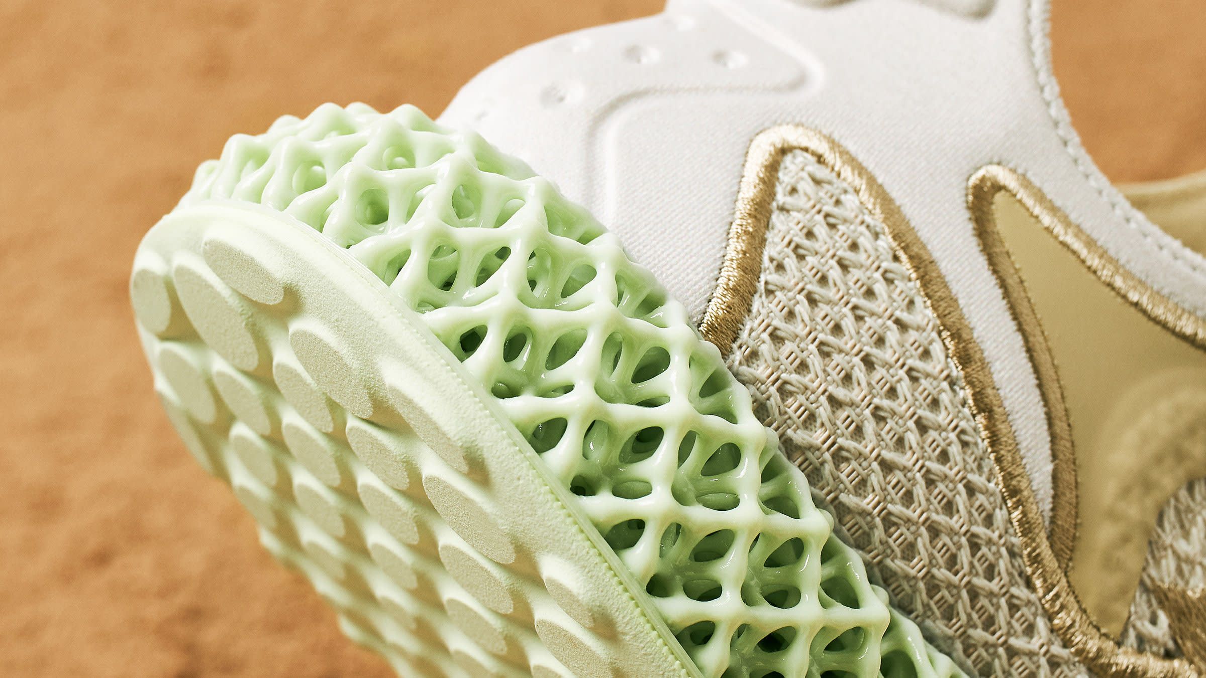 Adidas END. X ADIDAS EVO 4D 'DUNE' UK8 Size US 8.5 / EU 41-42 - 3 Thumbnail