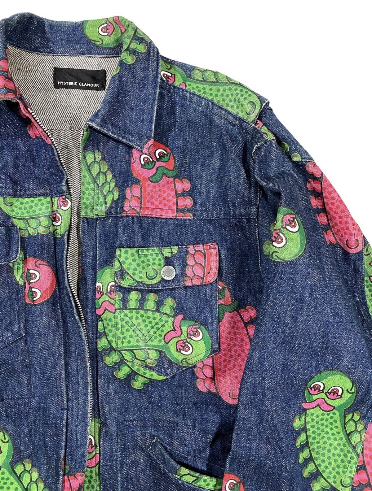Hysteric Glamour Vintage Hysteric Glamour Trucker Jacket Size US L / EU 52-54 / 3 - 15 Thumbnail