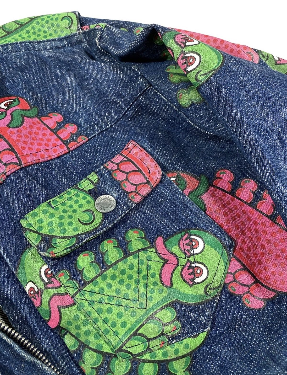 Hysteric Glamour Vintage Hysteric Glamour Trucker Jacket Size US L / EU 52-54 / 3 - 16 Thumbnail