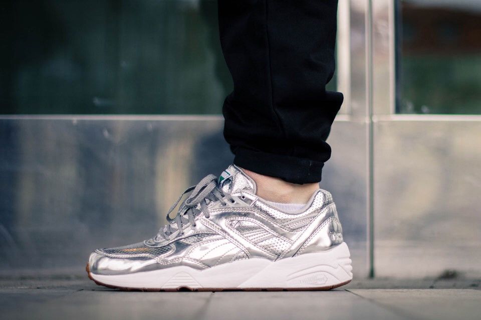 Puma X Alife R698 metallic silver