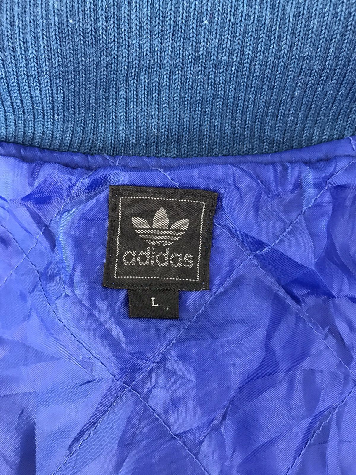 Adidas Vintage Varsity Jacket Adidas Trifoil Many Patches Size US M / EU 48-50 / 2 - 6 Thumbnail