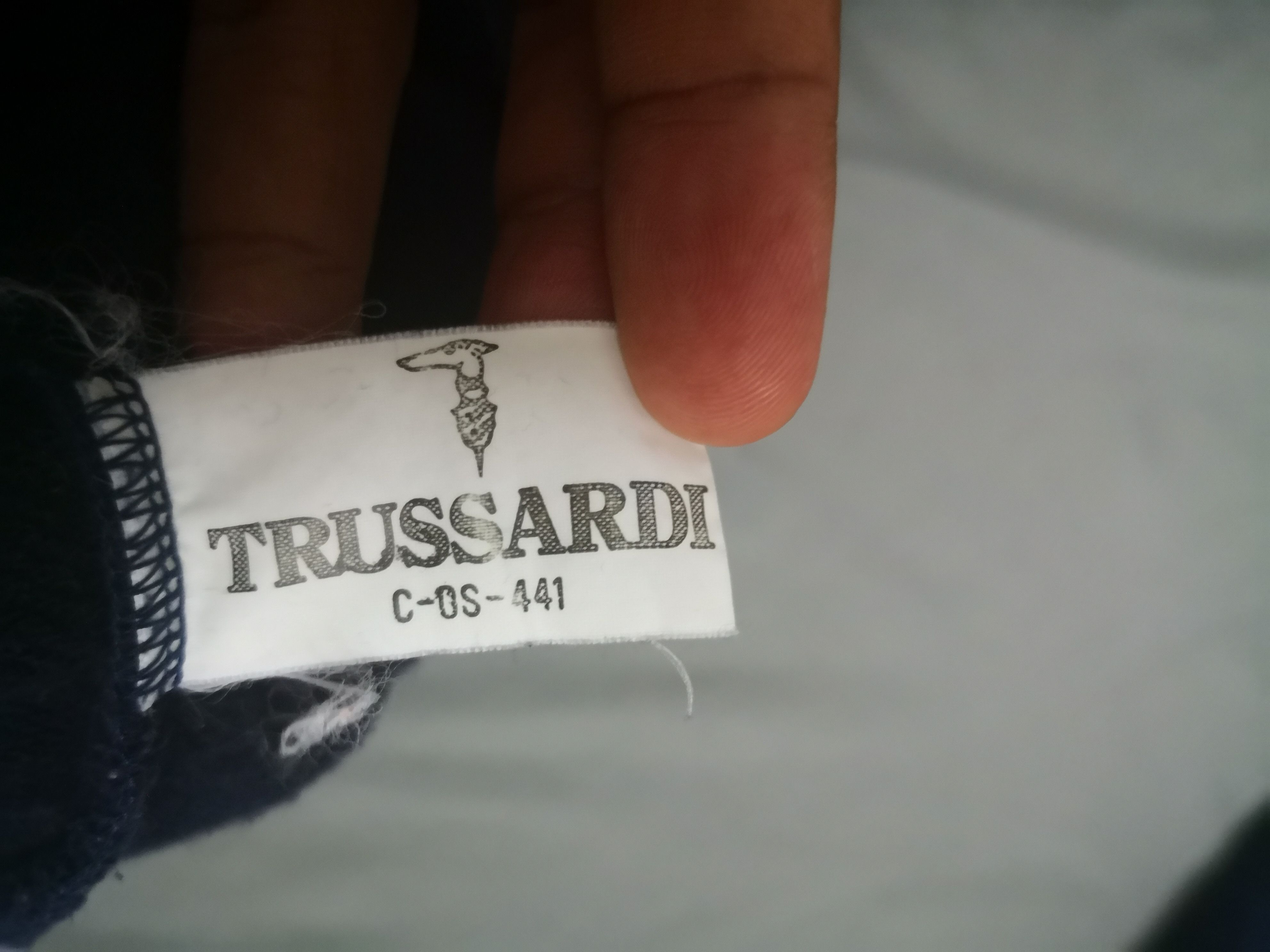 Trussardi Vintage Trussardi Embroidered Jumper Size US L / EU 52-54 / 3 - 6 Thumbnail