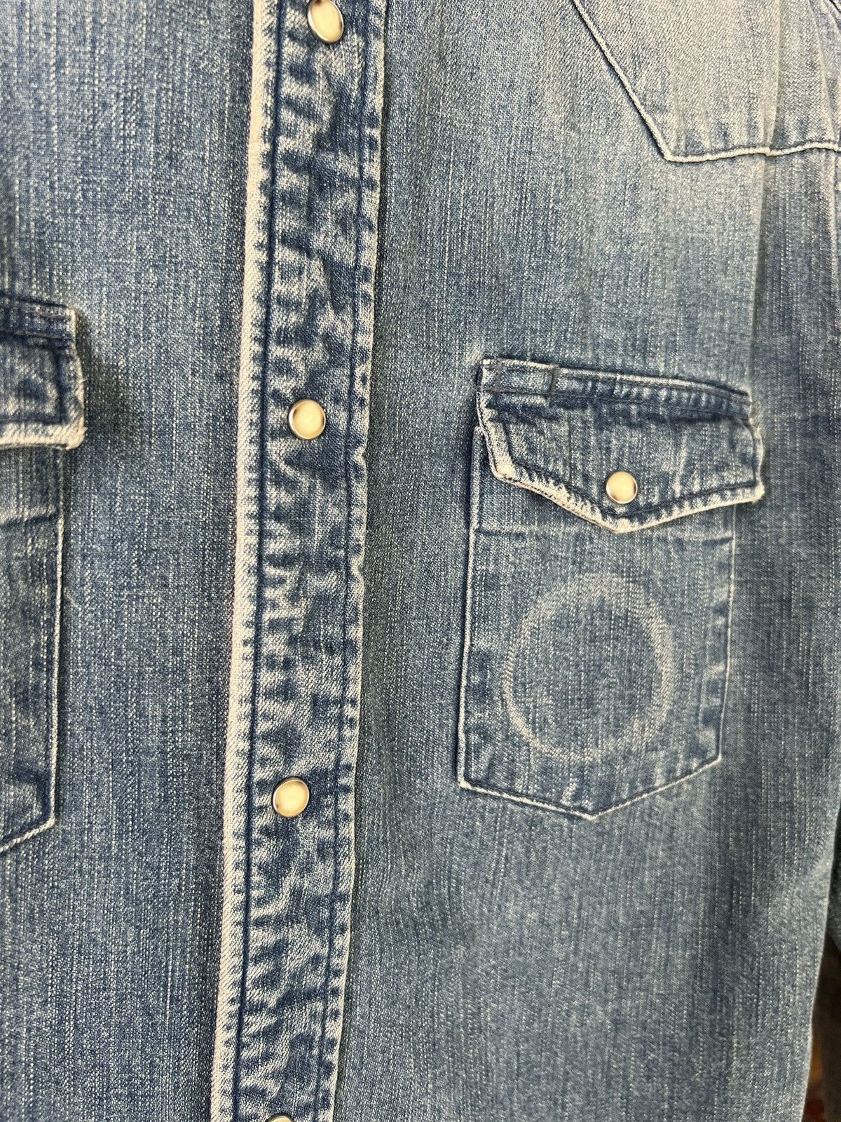 Balmain AW11 Distressed Denim Shirt S/38 Size US S / EU 44-46 / 1 - 3 Thumbnail