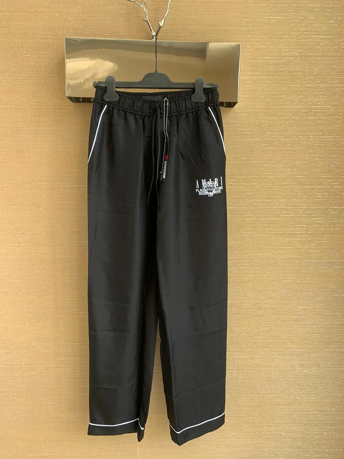 Amiri Beverly Hill Pajama Pants in Black Size US 34 / EU 50 - 4 Thumbnail