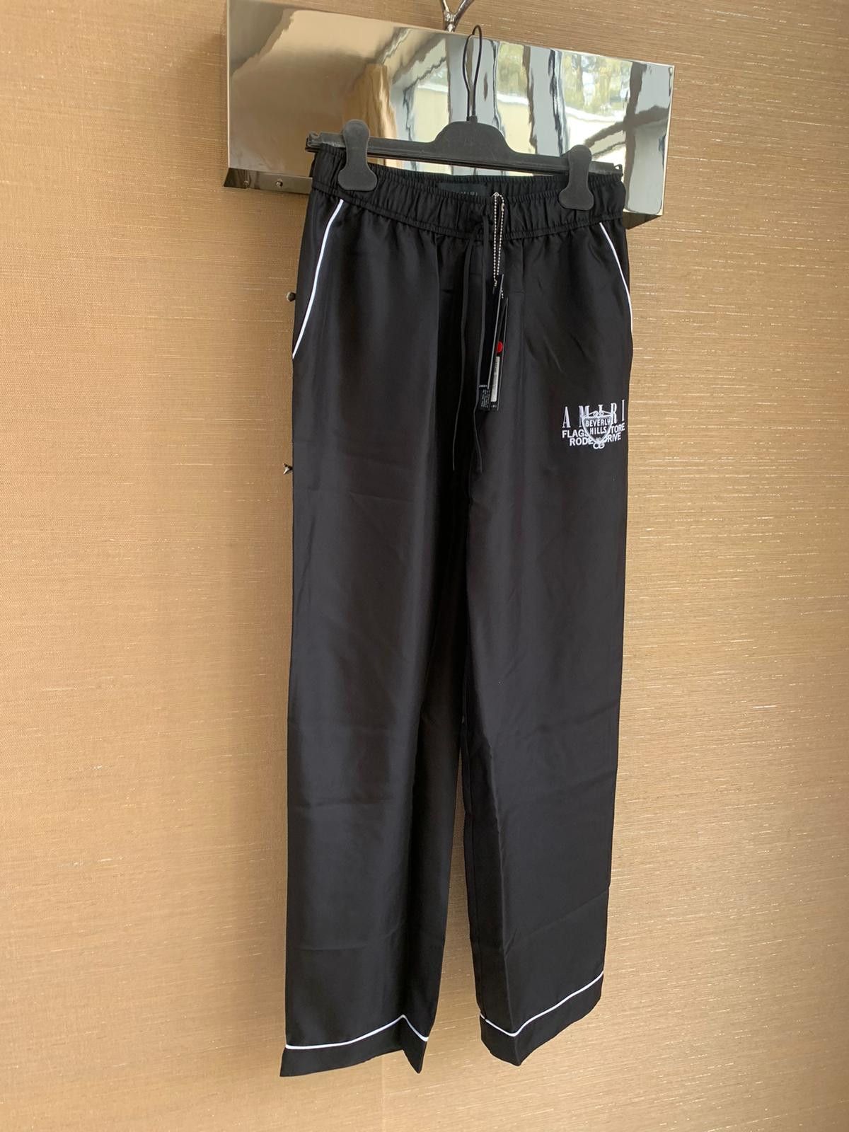 Amiri Beverly Hill Pajama Pants in Black Size US 34 / EU 50 - 9 Thumbnail