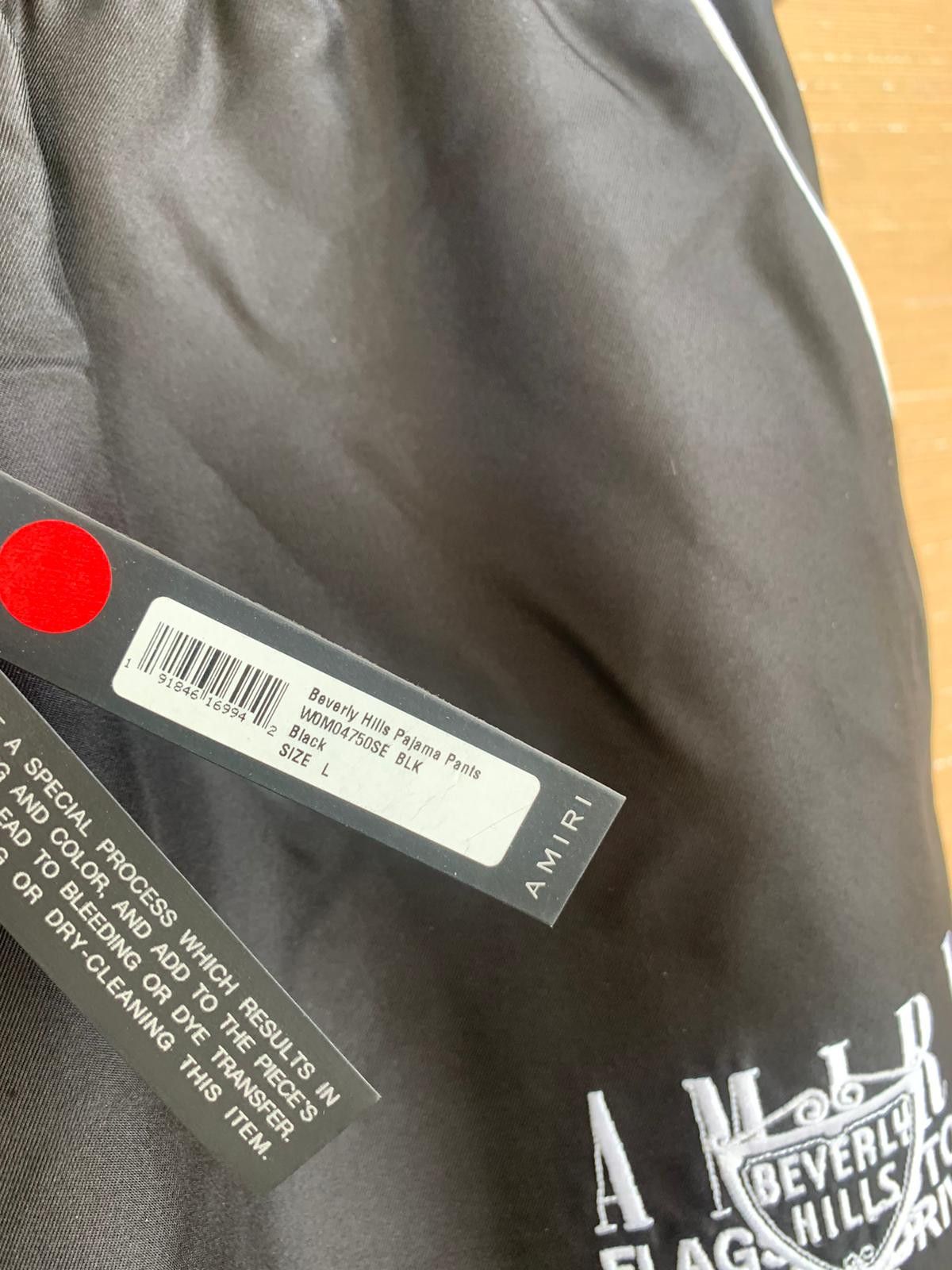 Amiri Beverly Hill Pajama Pants in Black Size US 34 / EU 50 - 13 Thumbnail