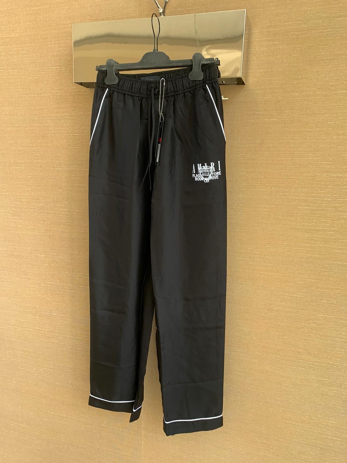 Amiri Beverly Hill Pajama Pants in Black Size US 34 / EU 50 - 2 Thumbnail