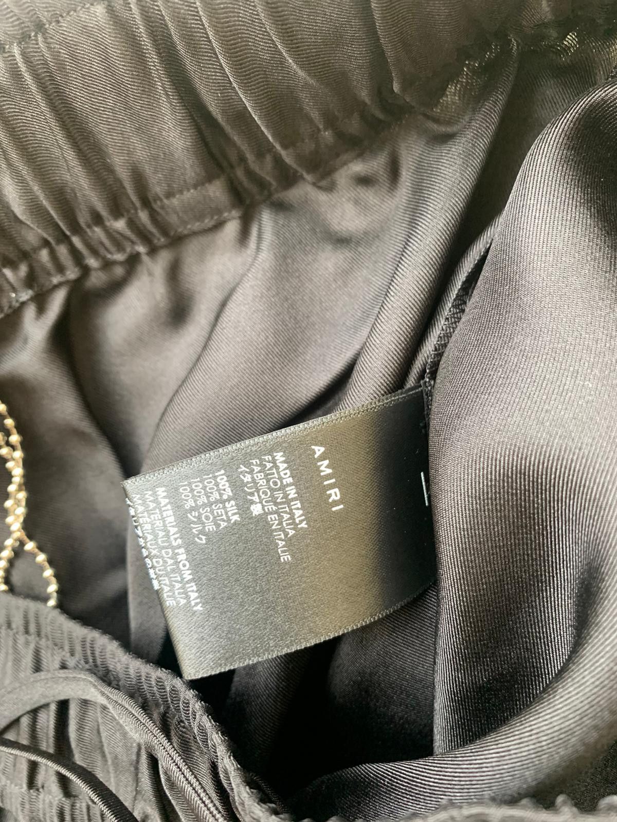 Amiri Beverly Hill Pajama Pants in Black Size US 34 / EU 50 - 12 Thumbnail