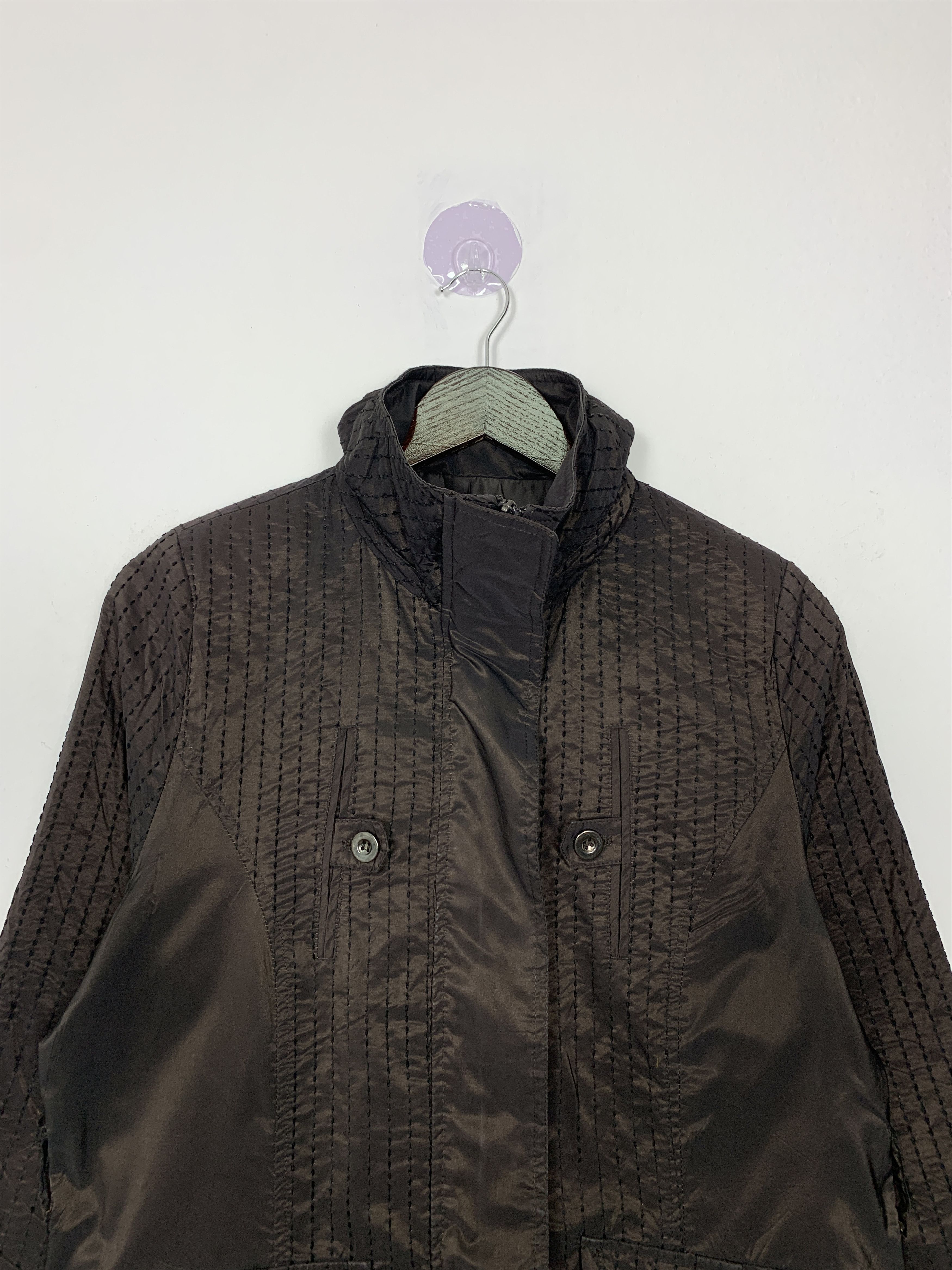 Japanese Brand Vintage Japanese Brand Zip Up Long jacket J1085 Size XS / US 0-2 / IT 36-38 - 2 Thumbnail