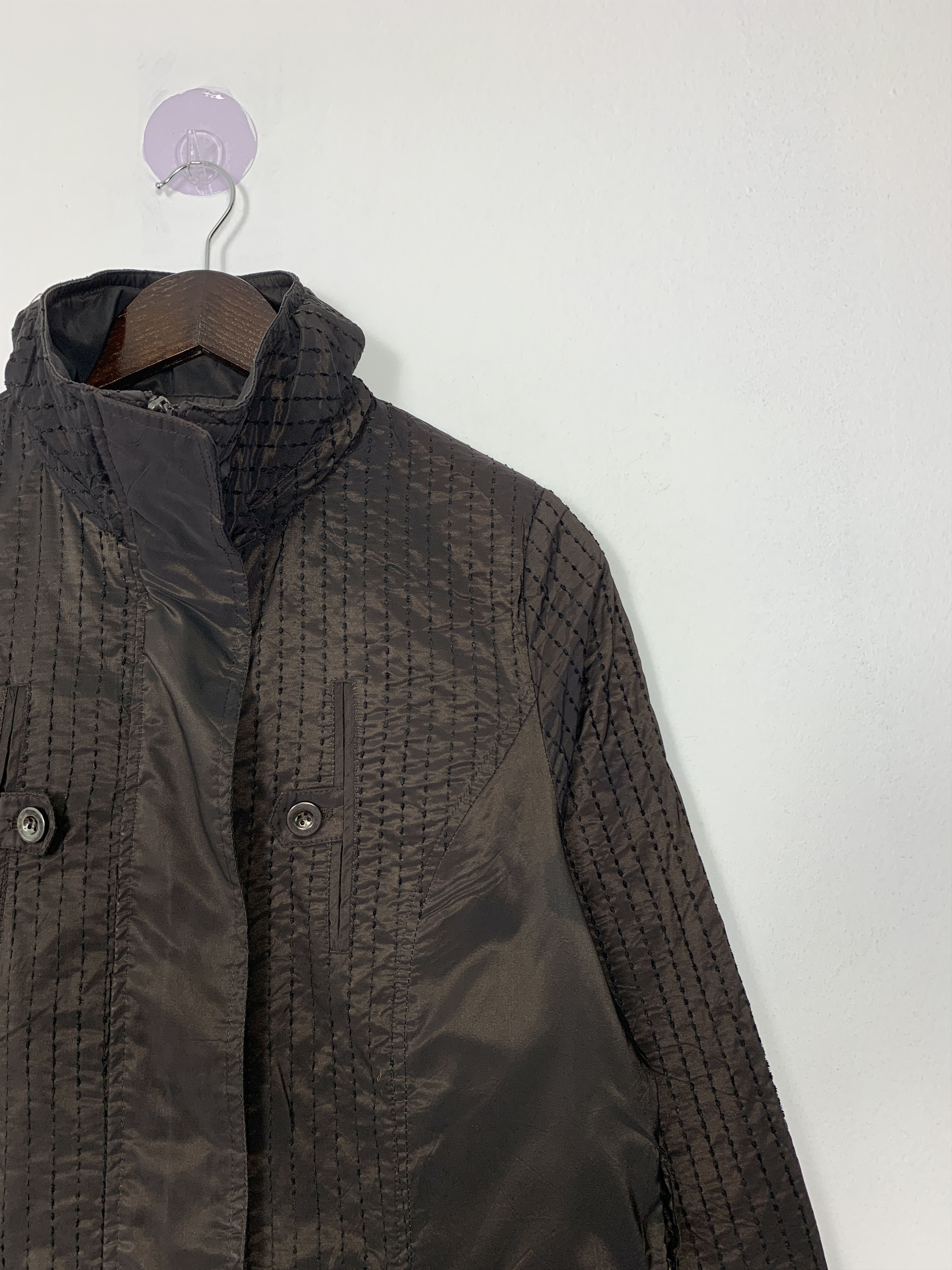 Japanese Brand Vintage Japanese Brand Zip Up Long jacket J1085 Size XS / US 0-2 / IT 36-38 - 3 Thumbnail