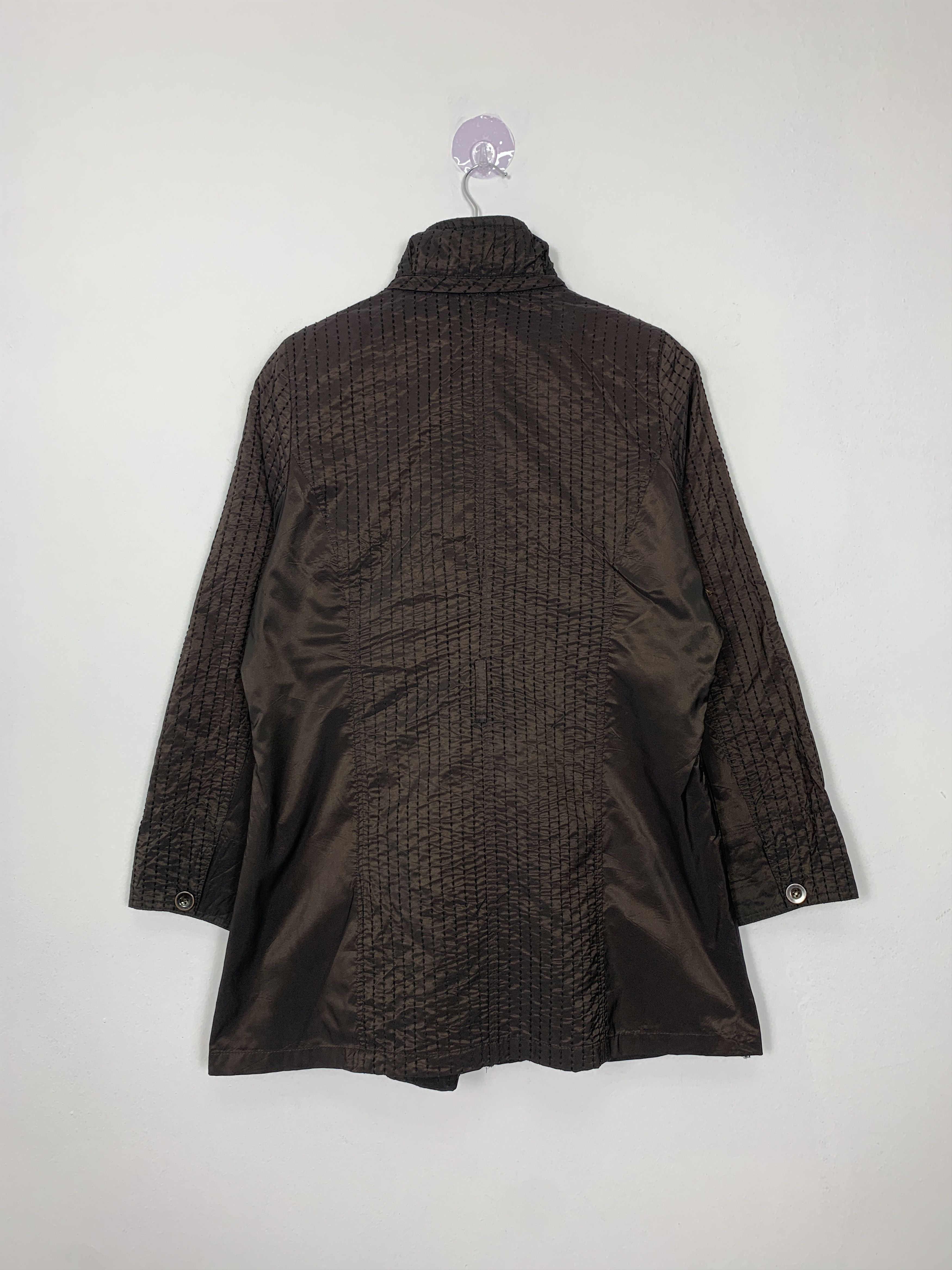 Japanese Brand Vintage Japanese Brand Zip Up Long jacket J1085 Size XS / US 0-2 / IT 36-38 - 6 Thumbnail