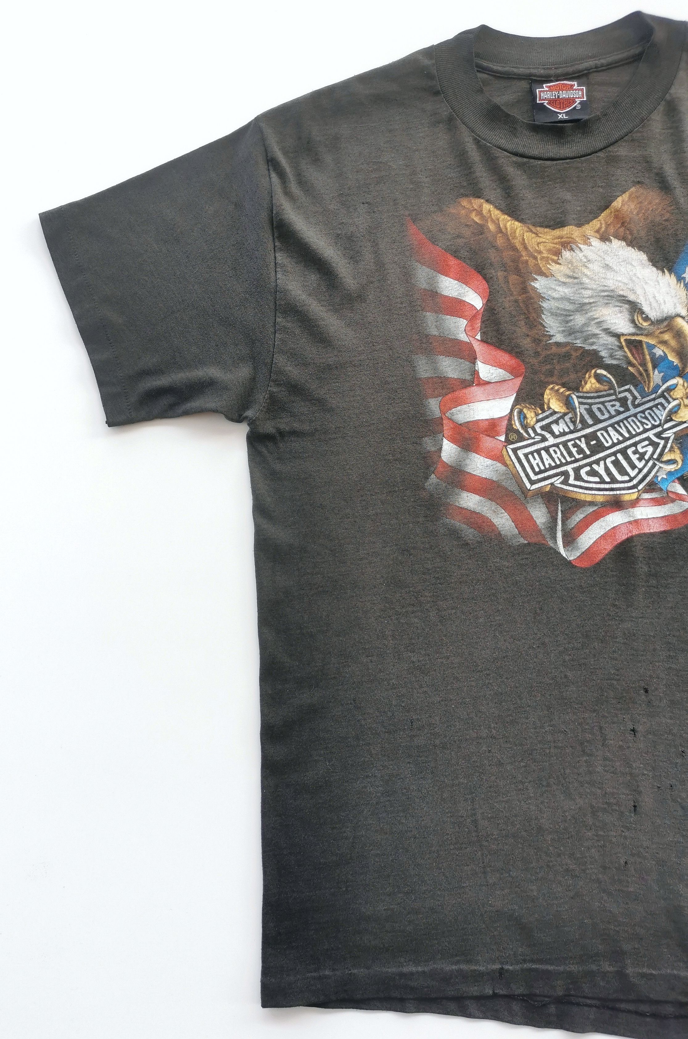 Harley Davidson Rare 80s Vintage Harley Davidson Tee Shirt 3D Size US L / EU 52-54 / 3 - 5 Thumbnail