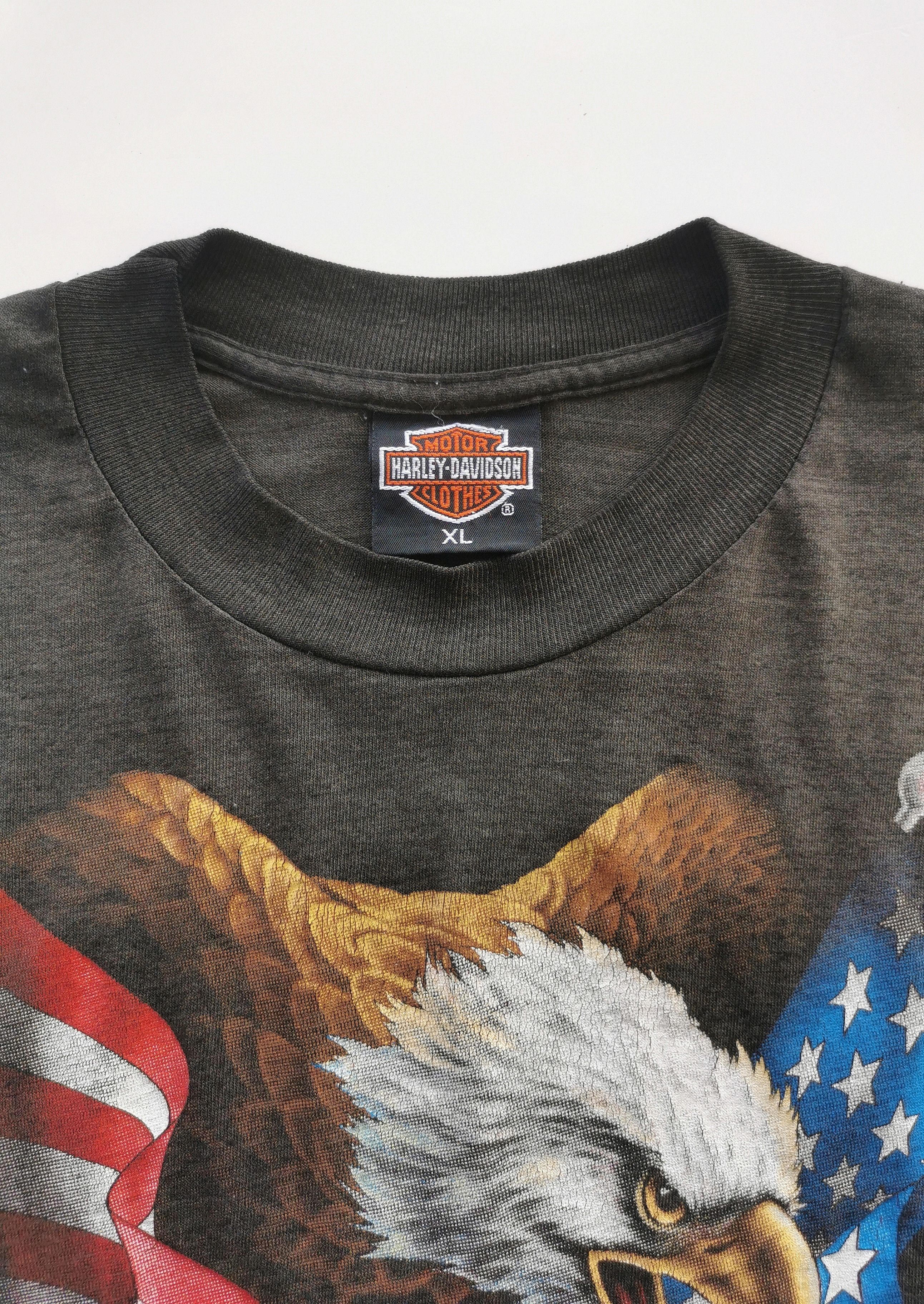 Harley Davidson Rare 80s Vintage Harley Davidson Tee Shirt 3D Size US L / EU 52-54 / 3 - 8 Thumbnail