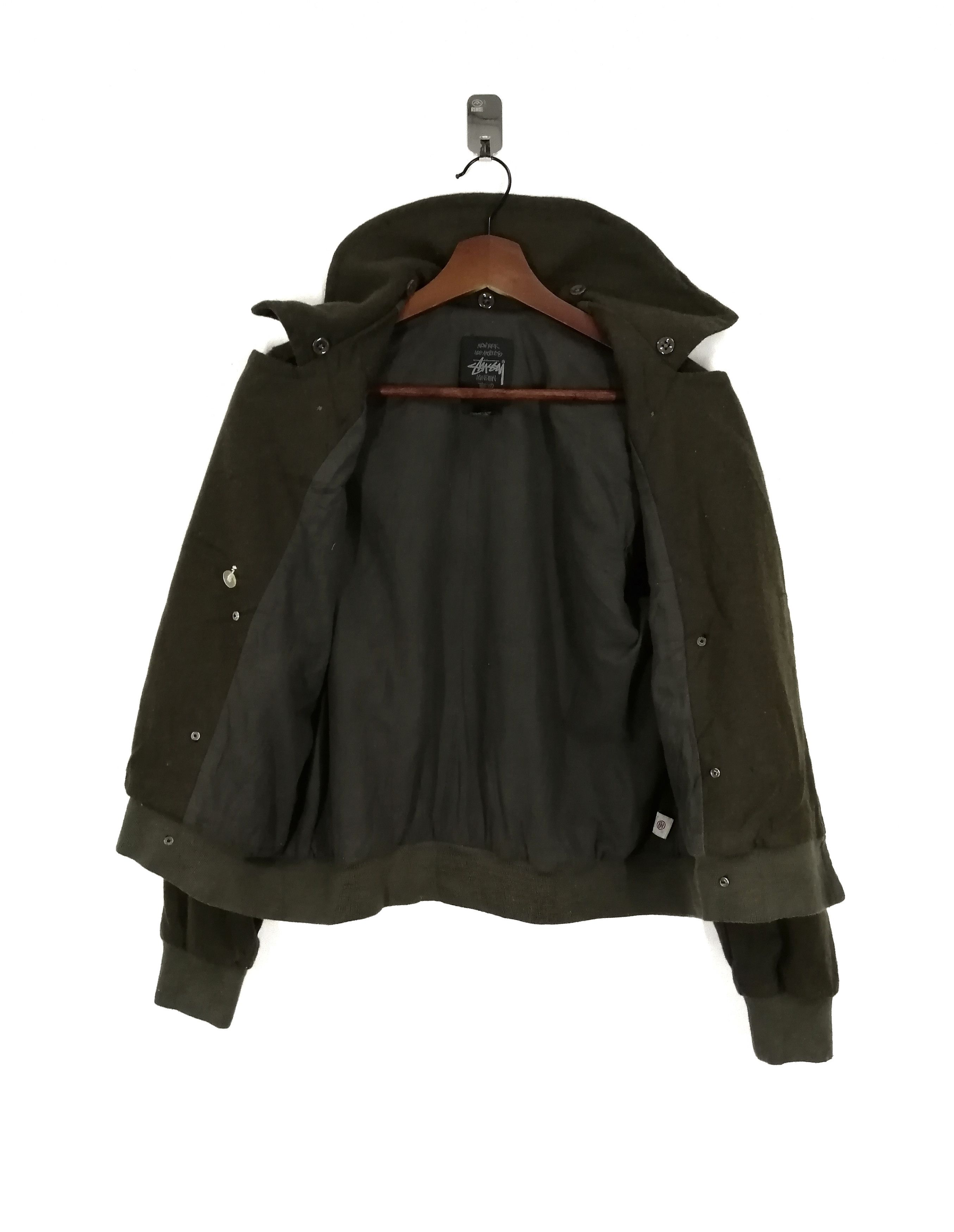 Stussy Stussy Double Breasted Wool Bomber Jacket Size US M / EU 48-50 / 2 - 3 Thumbnail