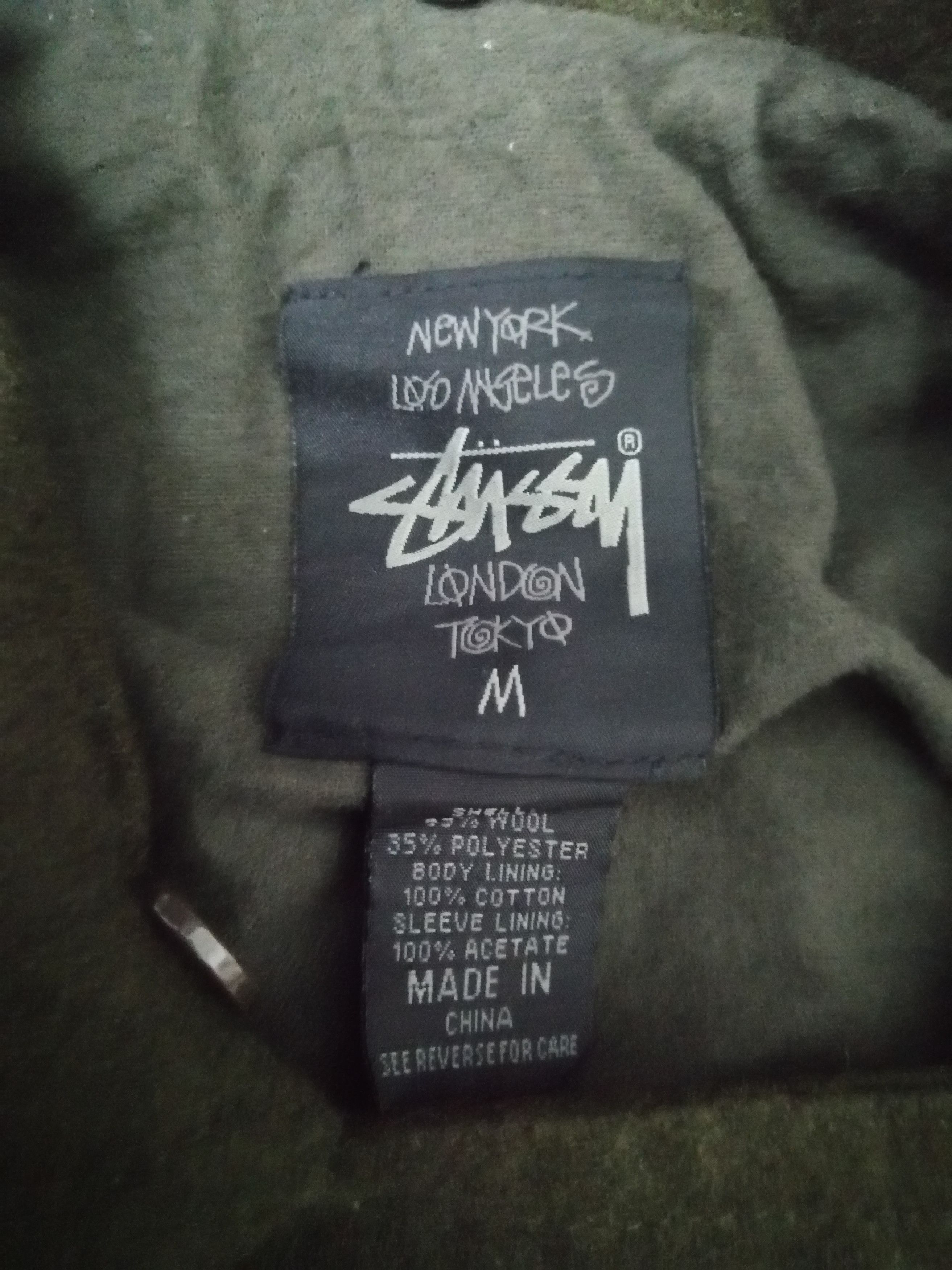 Stussy Stussy Double Breasted Wool Bomber Jacket Size US M / EU 48-50 / 2 - 5 Thumbnail