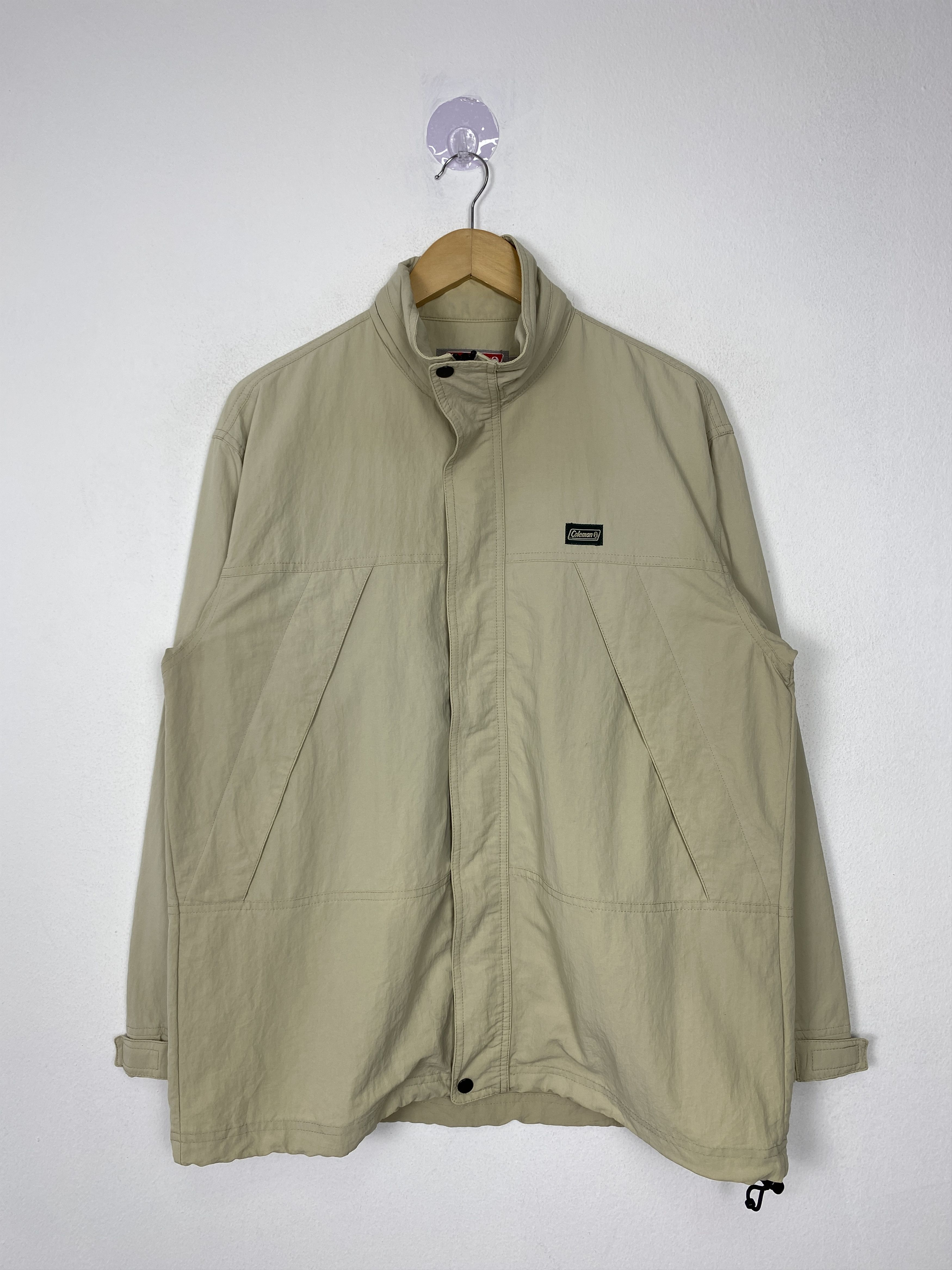 image of Coleman Zip Up Jacket in Khaki, Men's (Size Medium)
