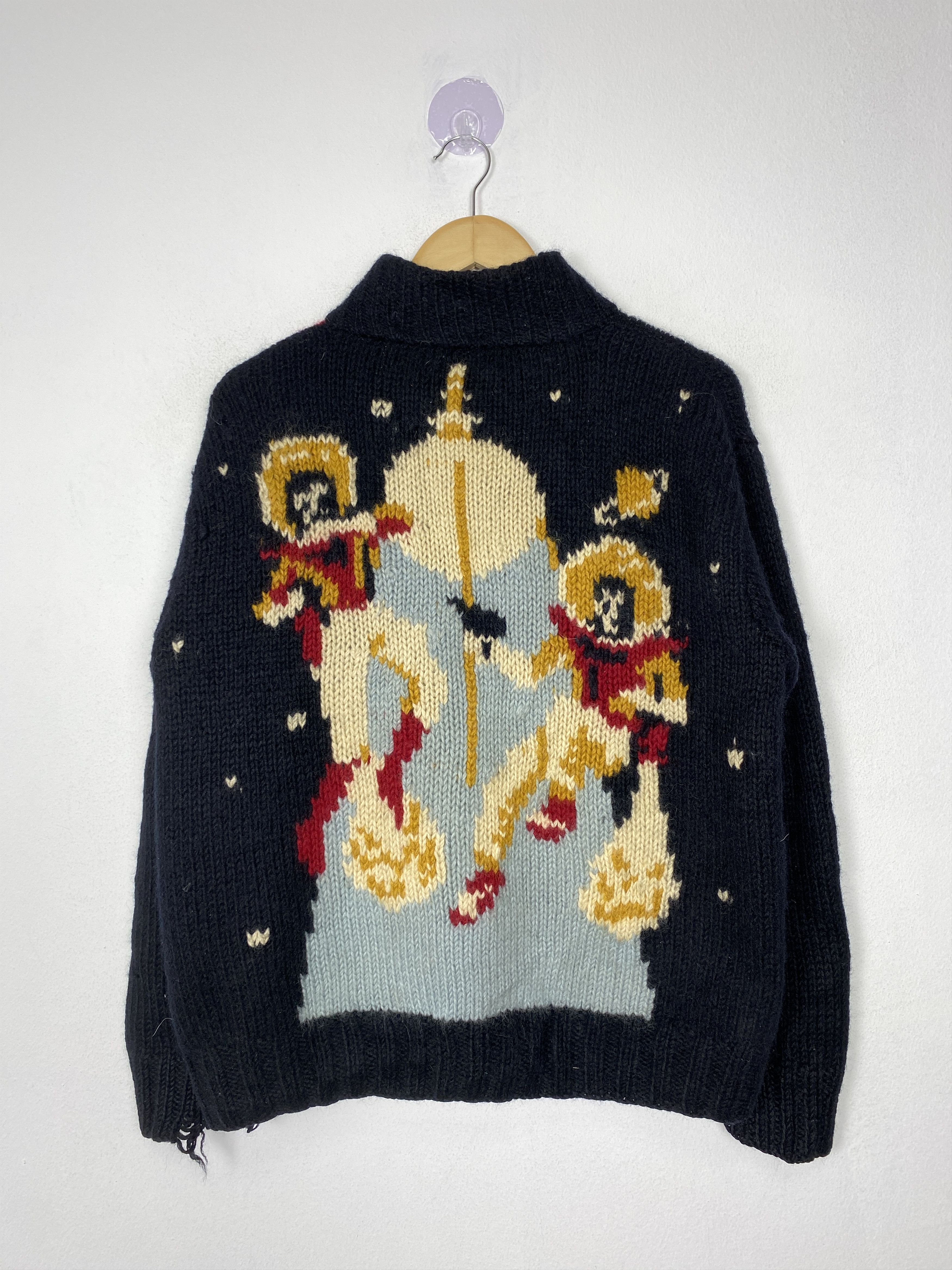 Pherrow's Vintage Pherrows Knitwear Zip Up Jacket J1549 Size US M / EU 48-50 / 2 - 8 Thumbnail